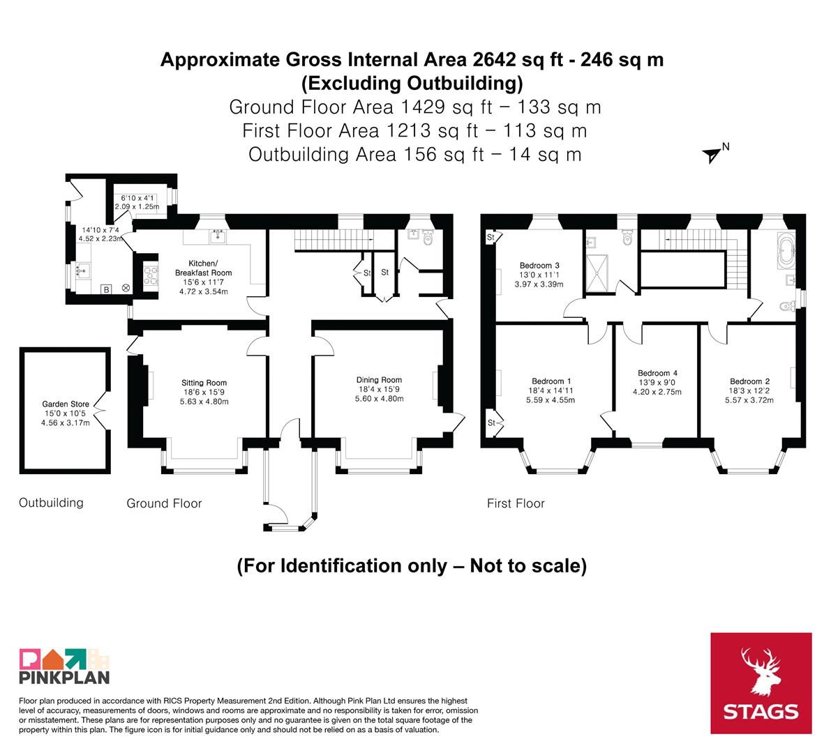 Stourscombe House, Launceston floorplan