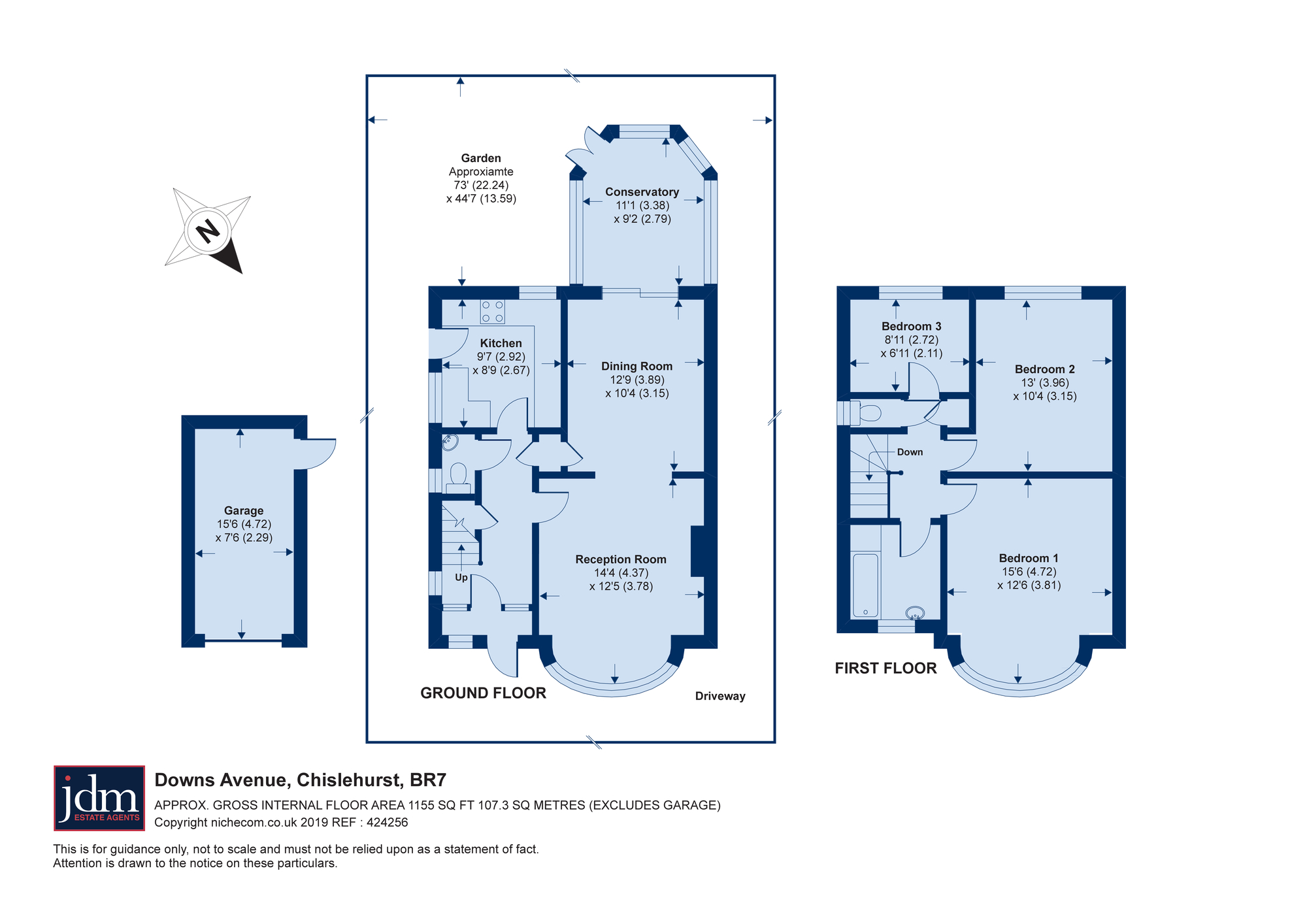 3 Bedrooms Detached house for sale in Downs Avenue, Chislehurst BR7