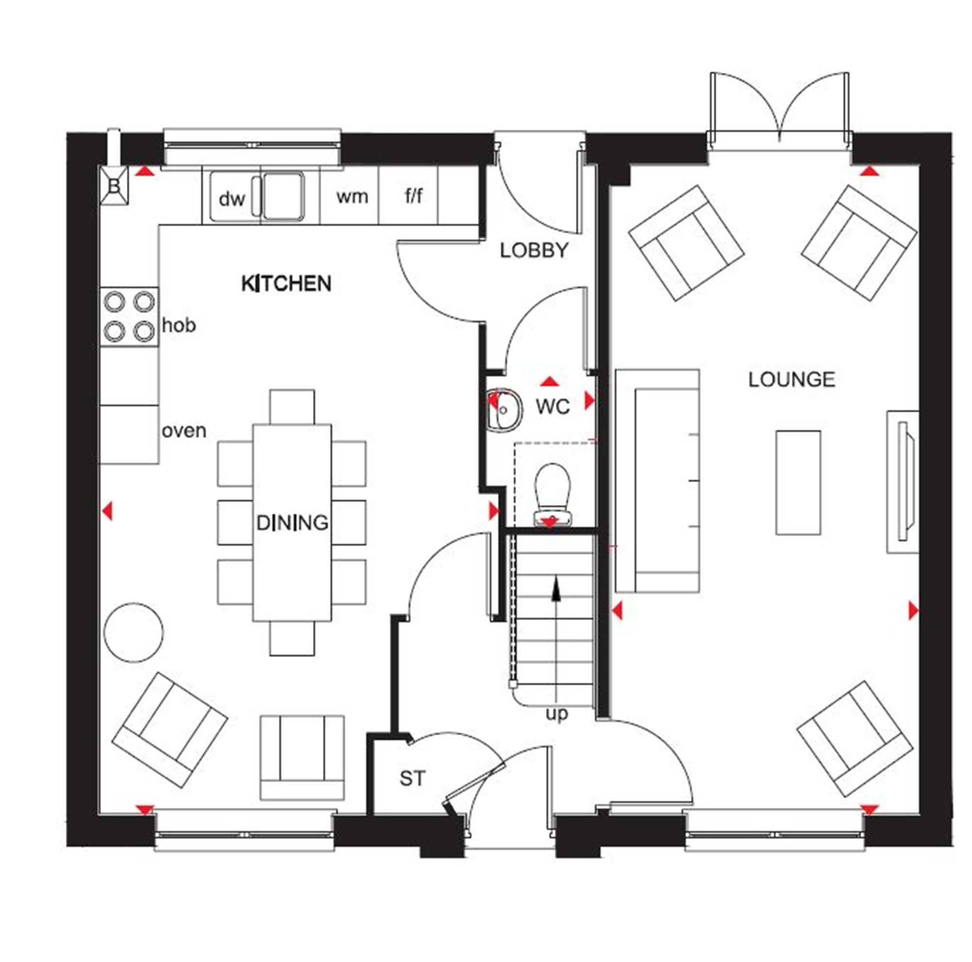4 Bedrooms Detached house for sale in 
