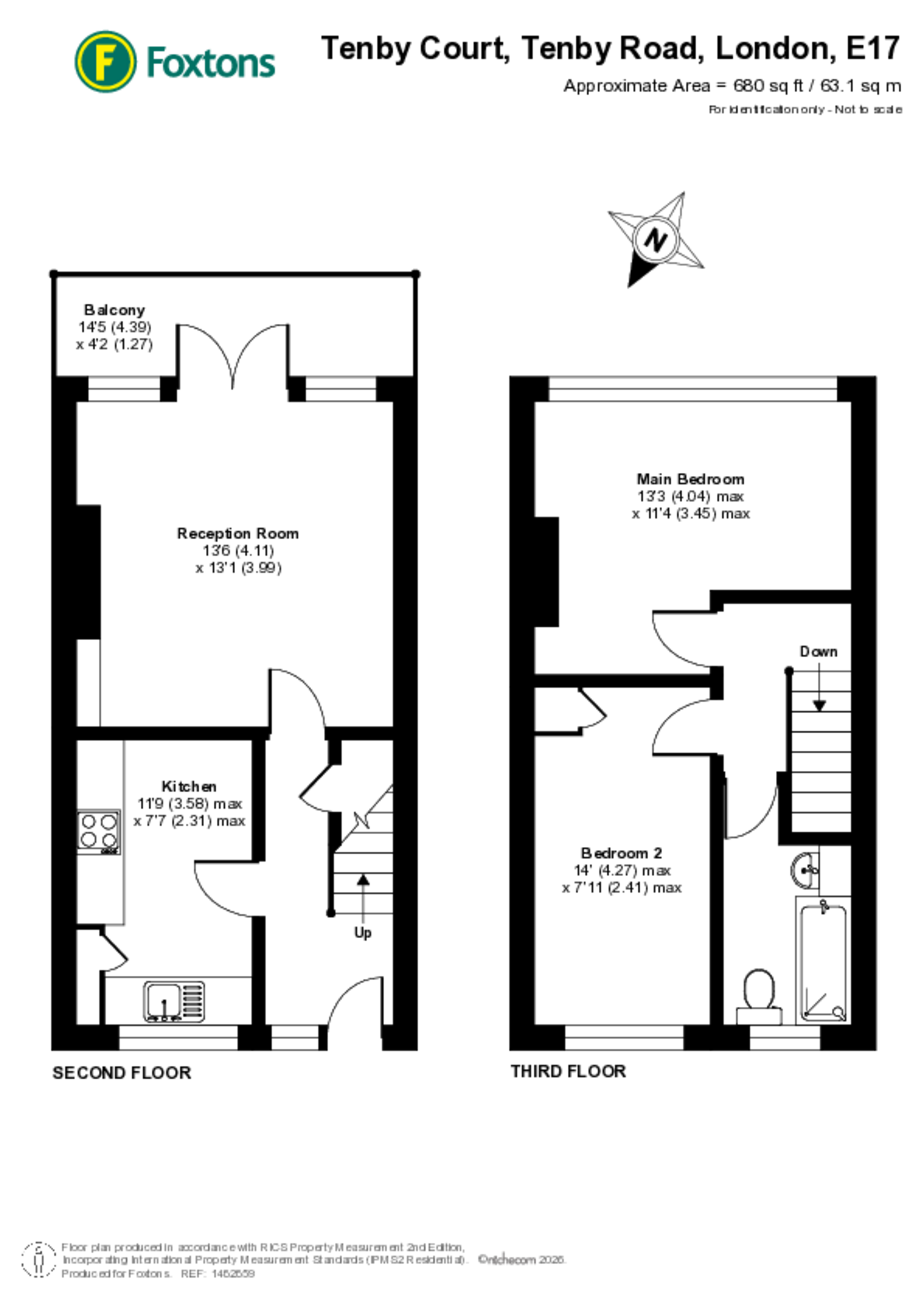 Tenby Court, Walthamstow floorplan