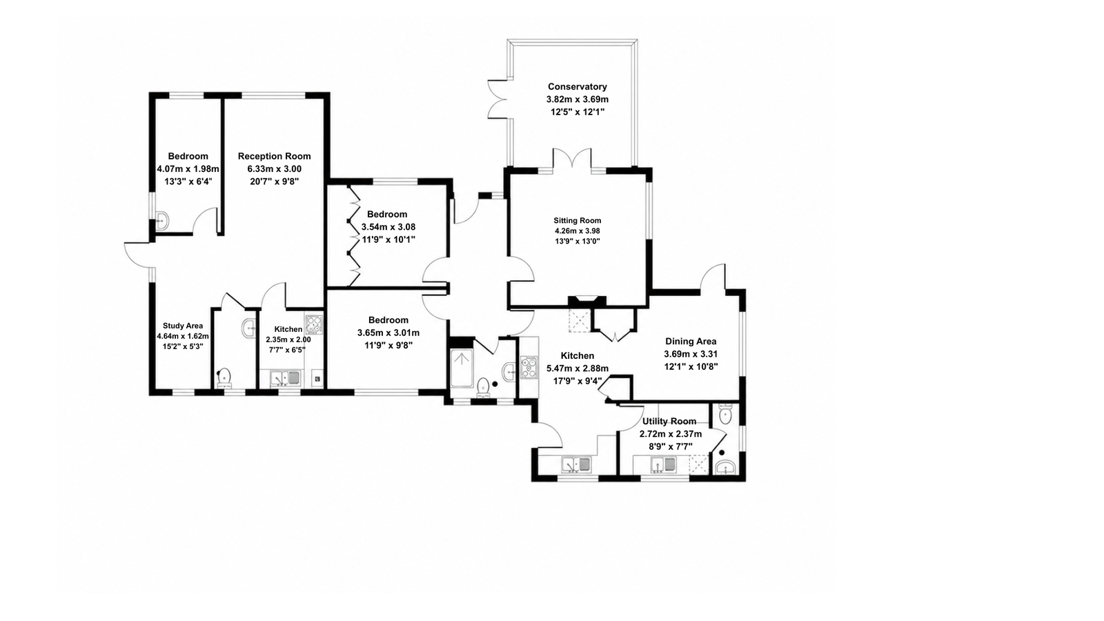 Ascalon, 2 Newick Hill, Lewes floorplan