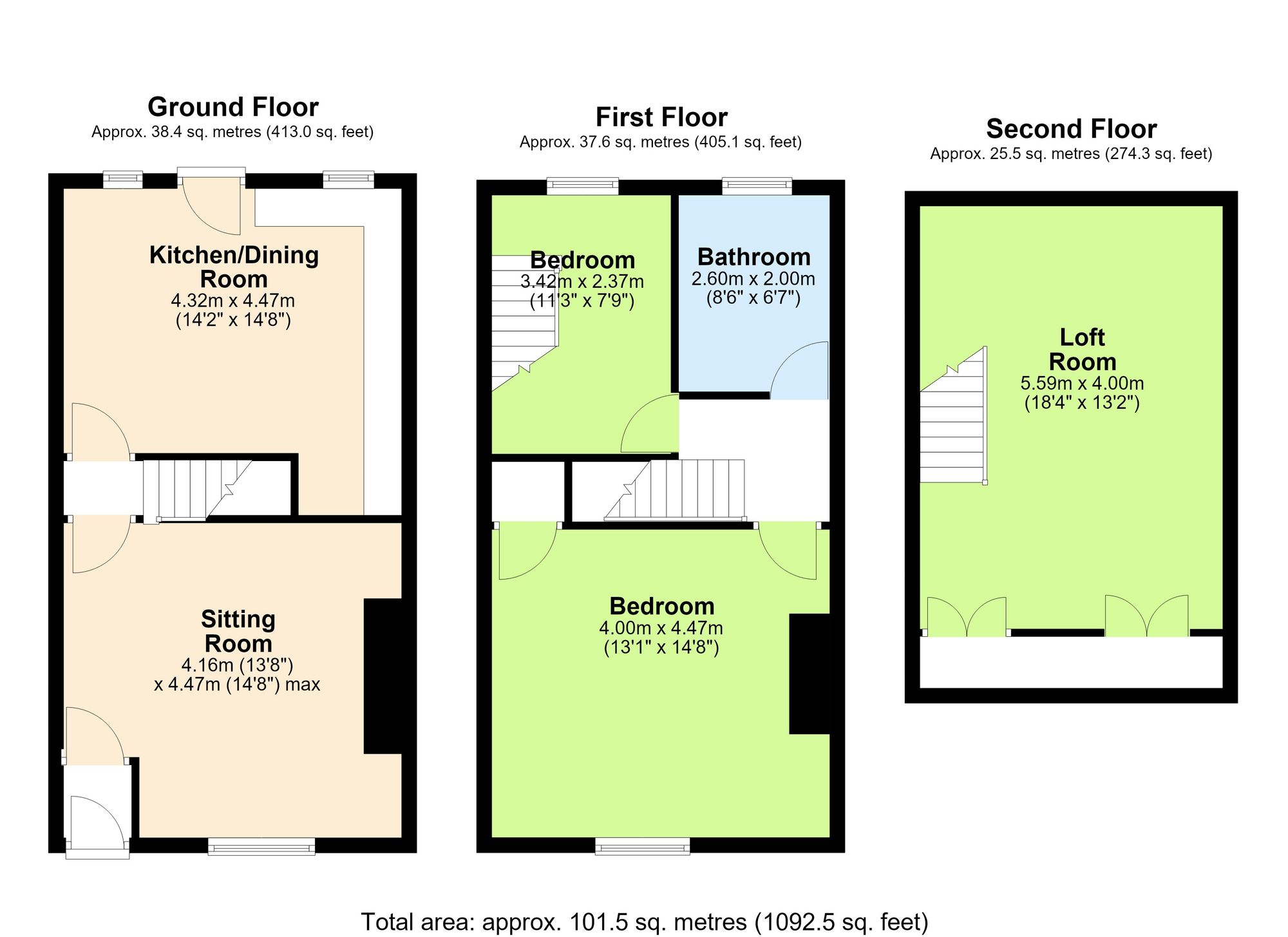 41 Alma Street, Manchester floorplan