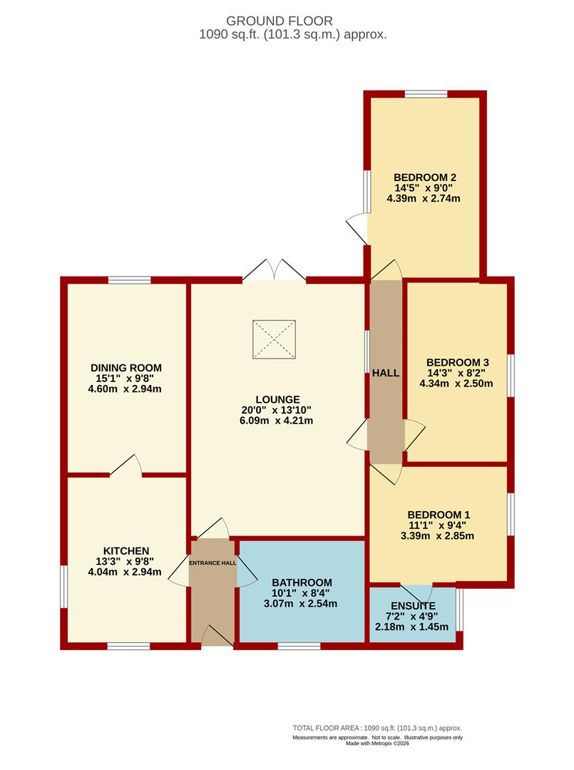 Violets Patch, Gorsley, Ross-on-wye floorplan