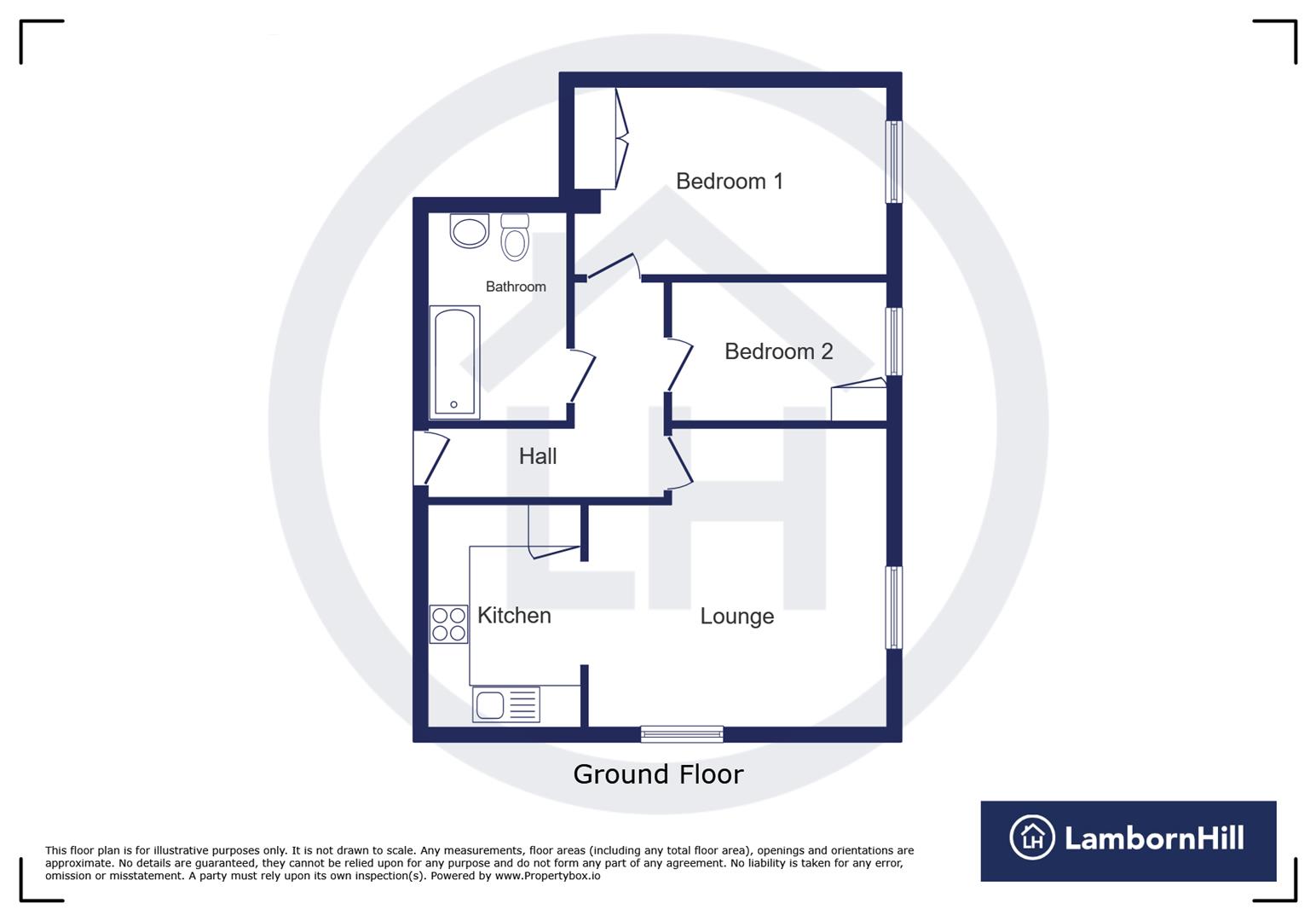 Flat 7, The Oast House, London Road, Sittingbourne floorplan