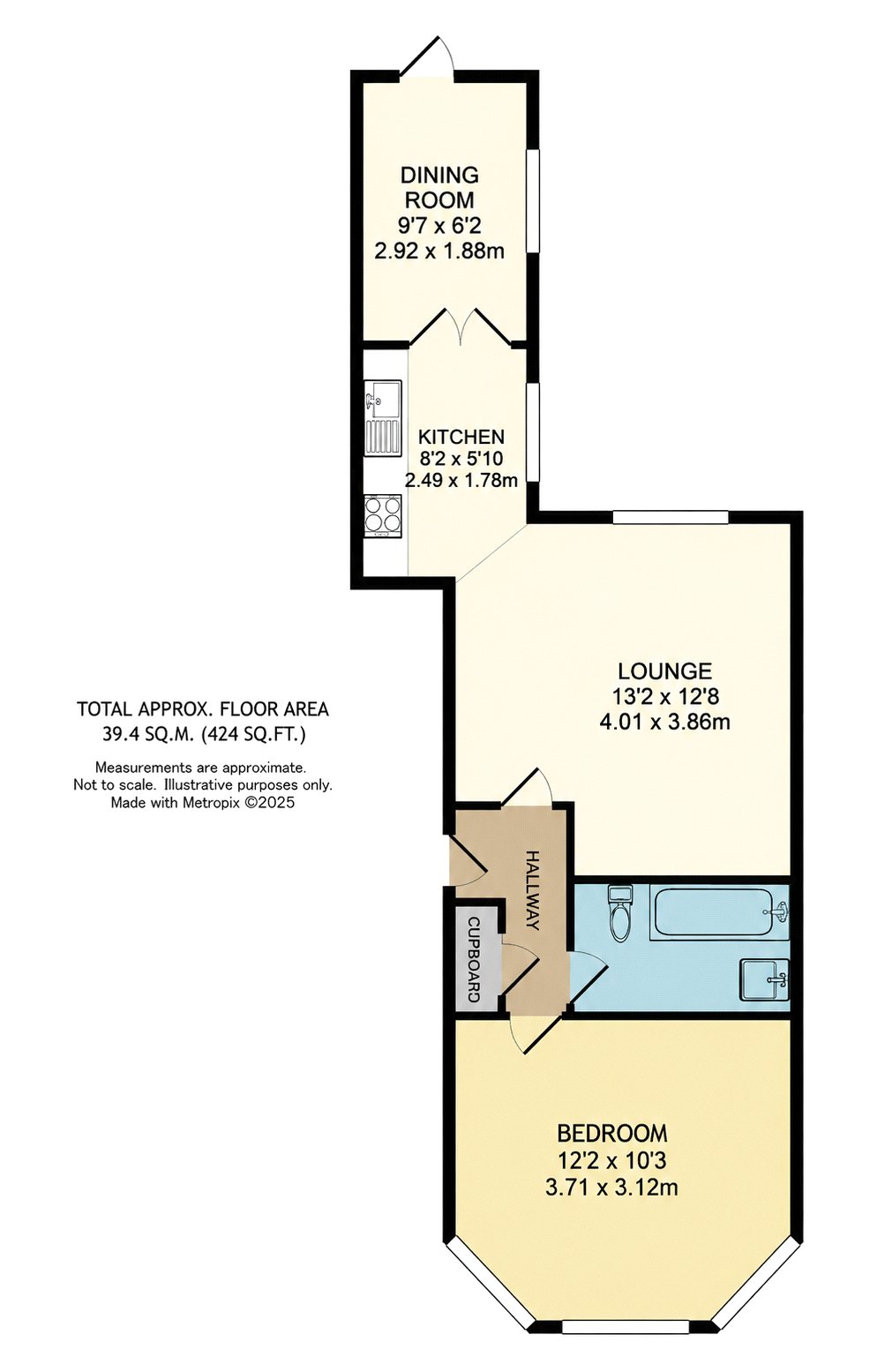 Flat 2,, 34, Limes Grove, London floorplan