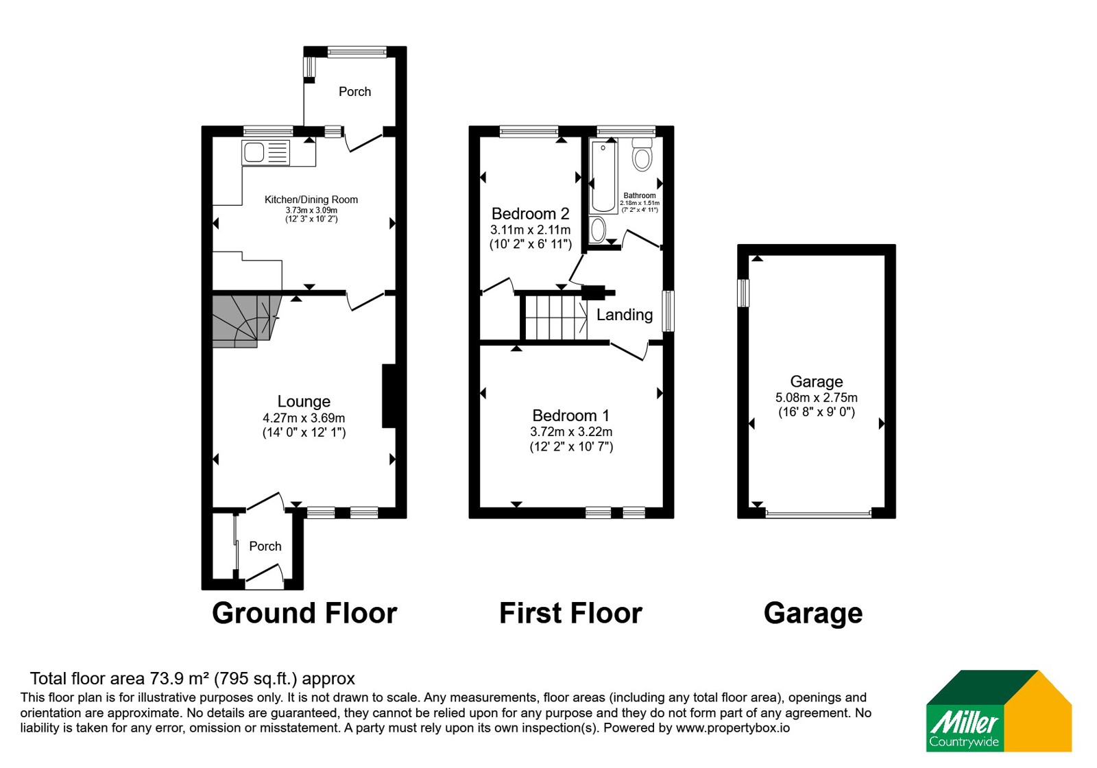17, St. Georges Hill Close, Cornwall floorplan