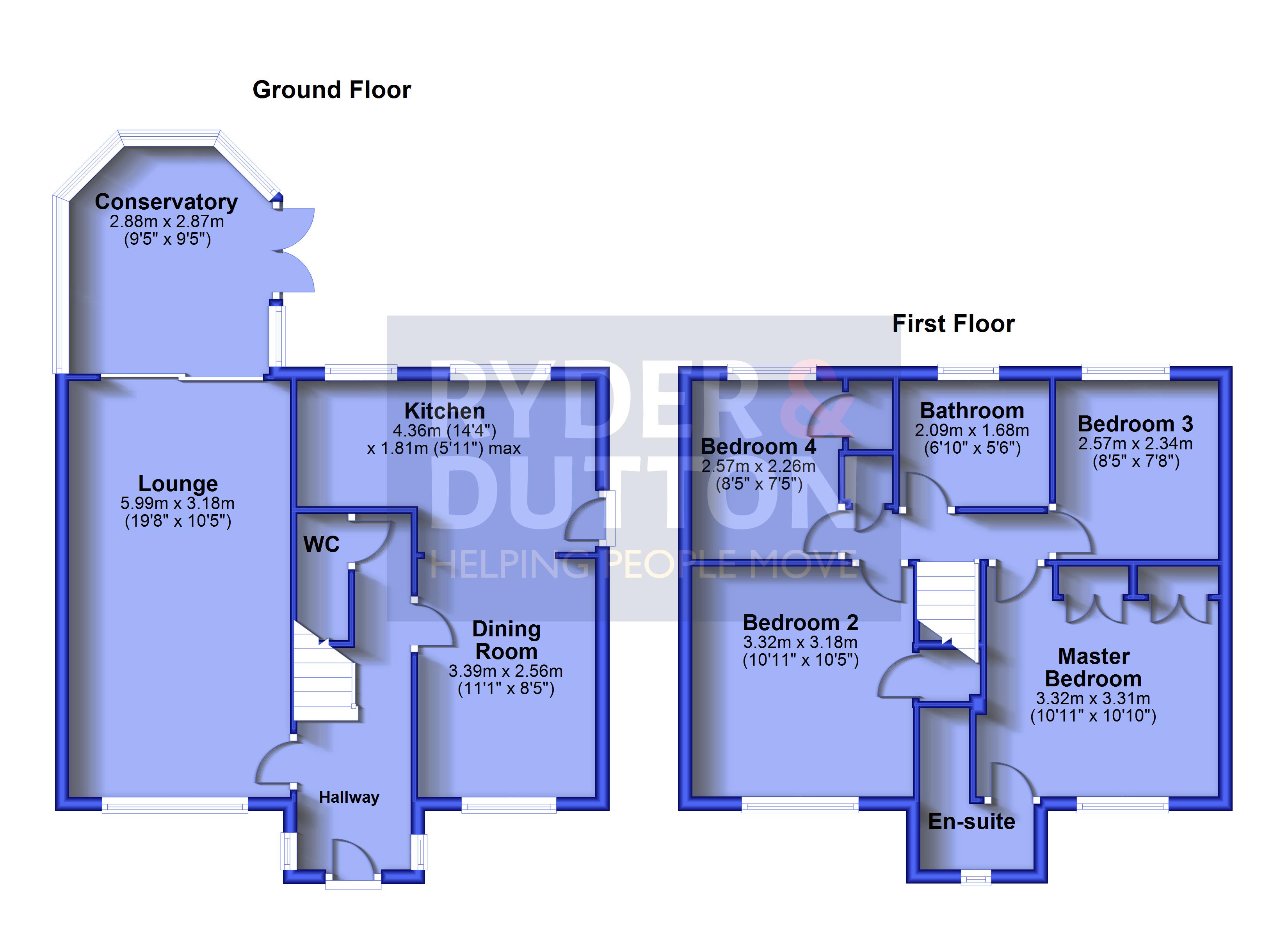 Kistvaen Gardens, Meltham, Holmfirth, West Yorkshire HD9, 4 bedroom
