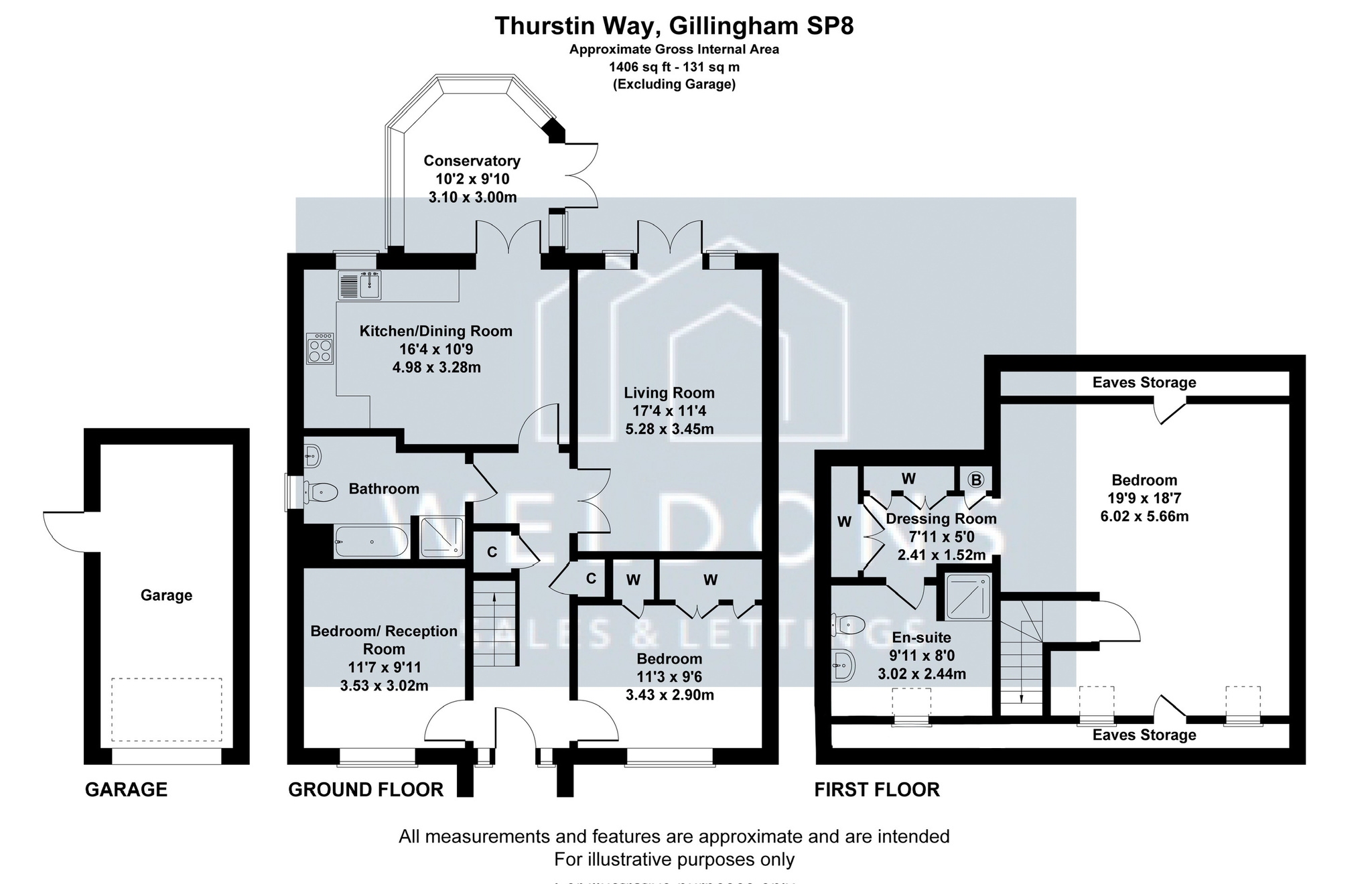 17 Thurstin Way, Gillingham floorplan