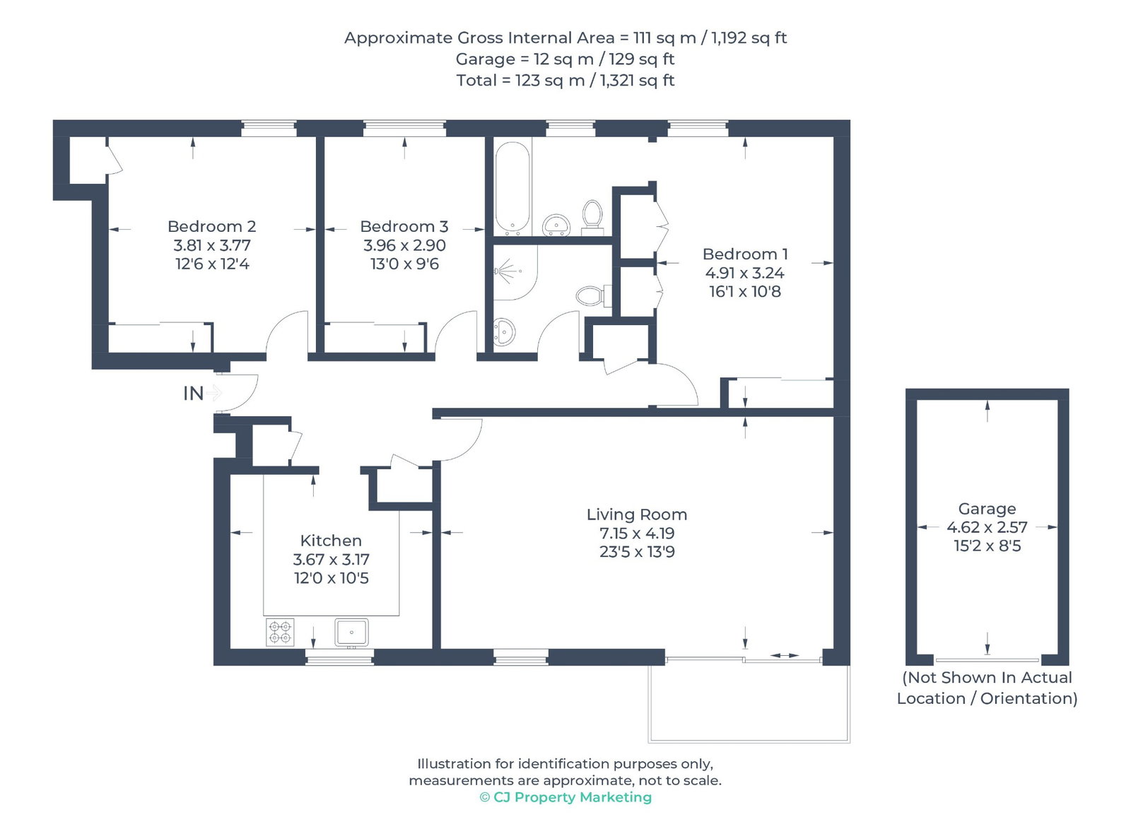 13, The Chequers, Pinner floorplan