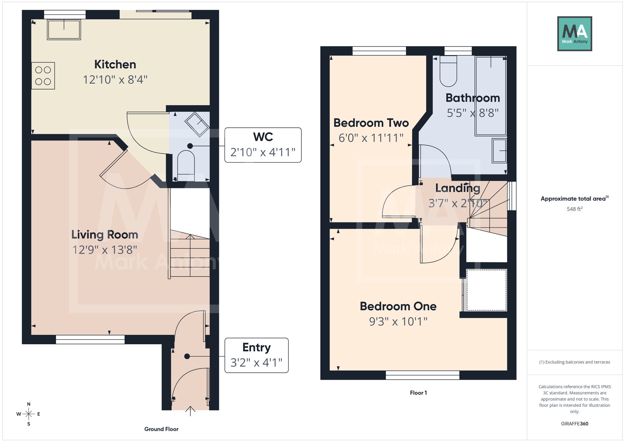 28 Viscount Road, Warrington floorplan