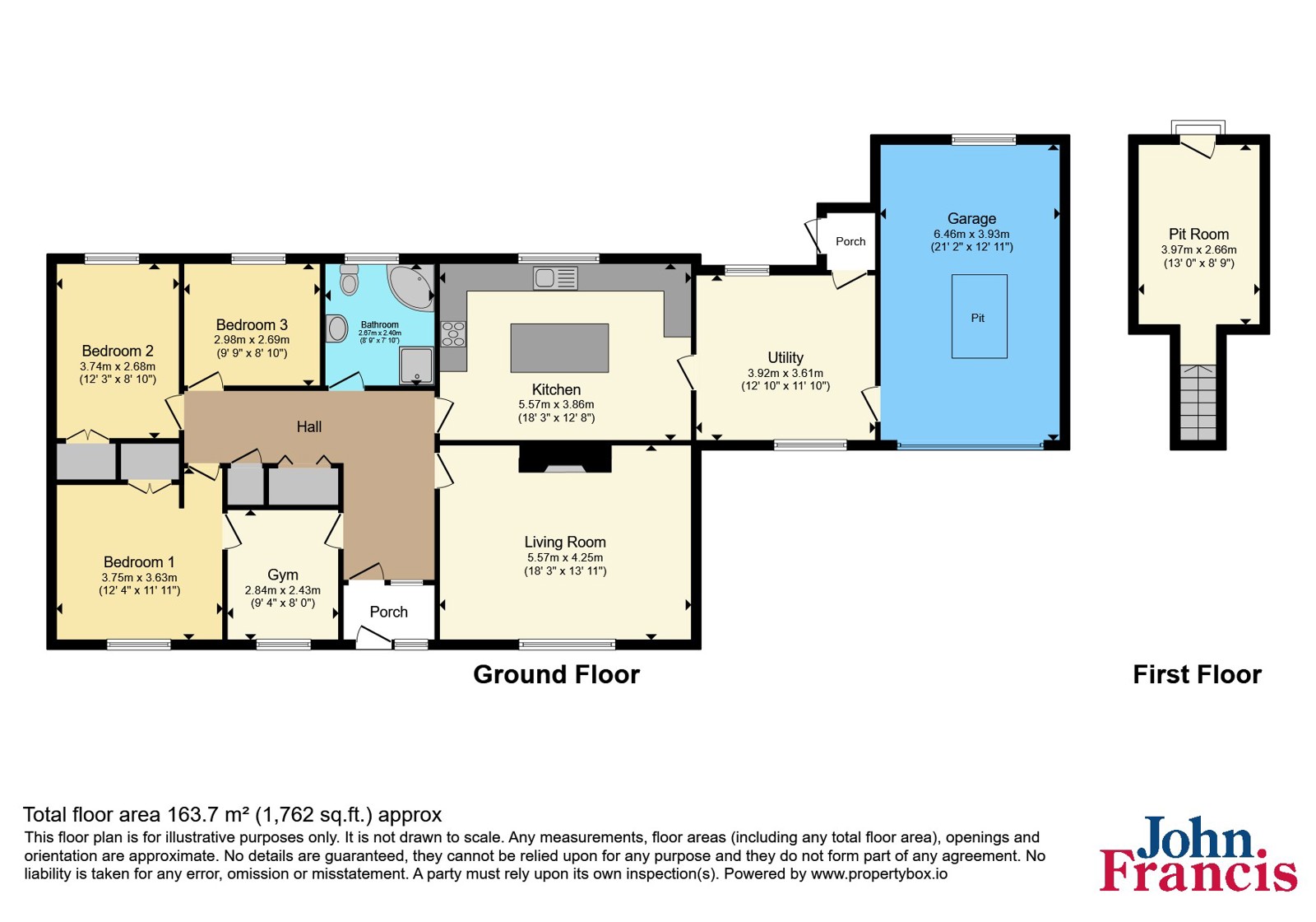 Brynawelon,, Pontantwn, Carmarthenshire floorplan