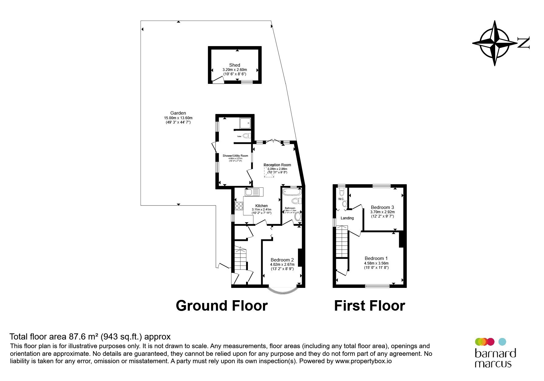 18, Chester Gardens, Morden floorplan