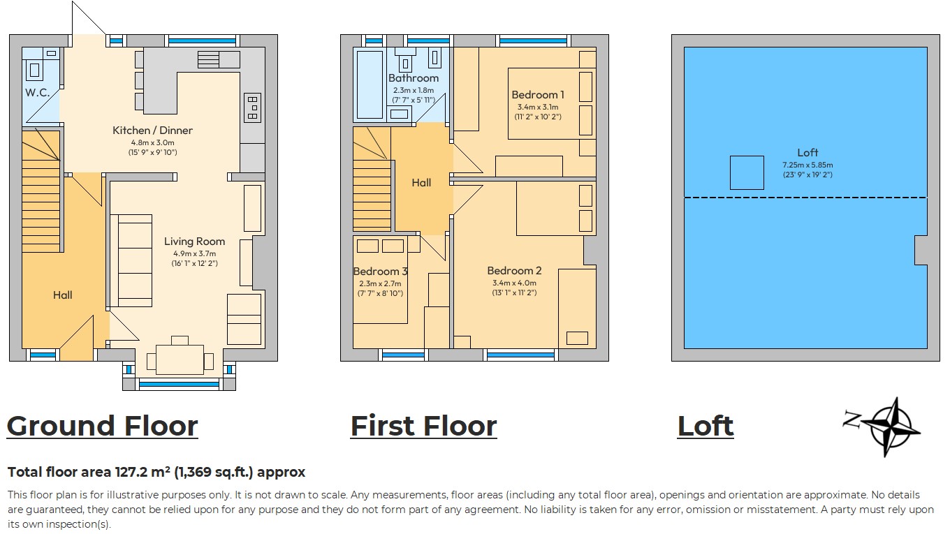 41, Princes Way, London floorplan