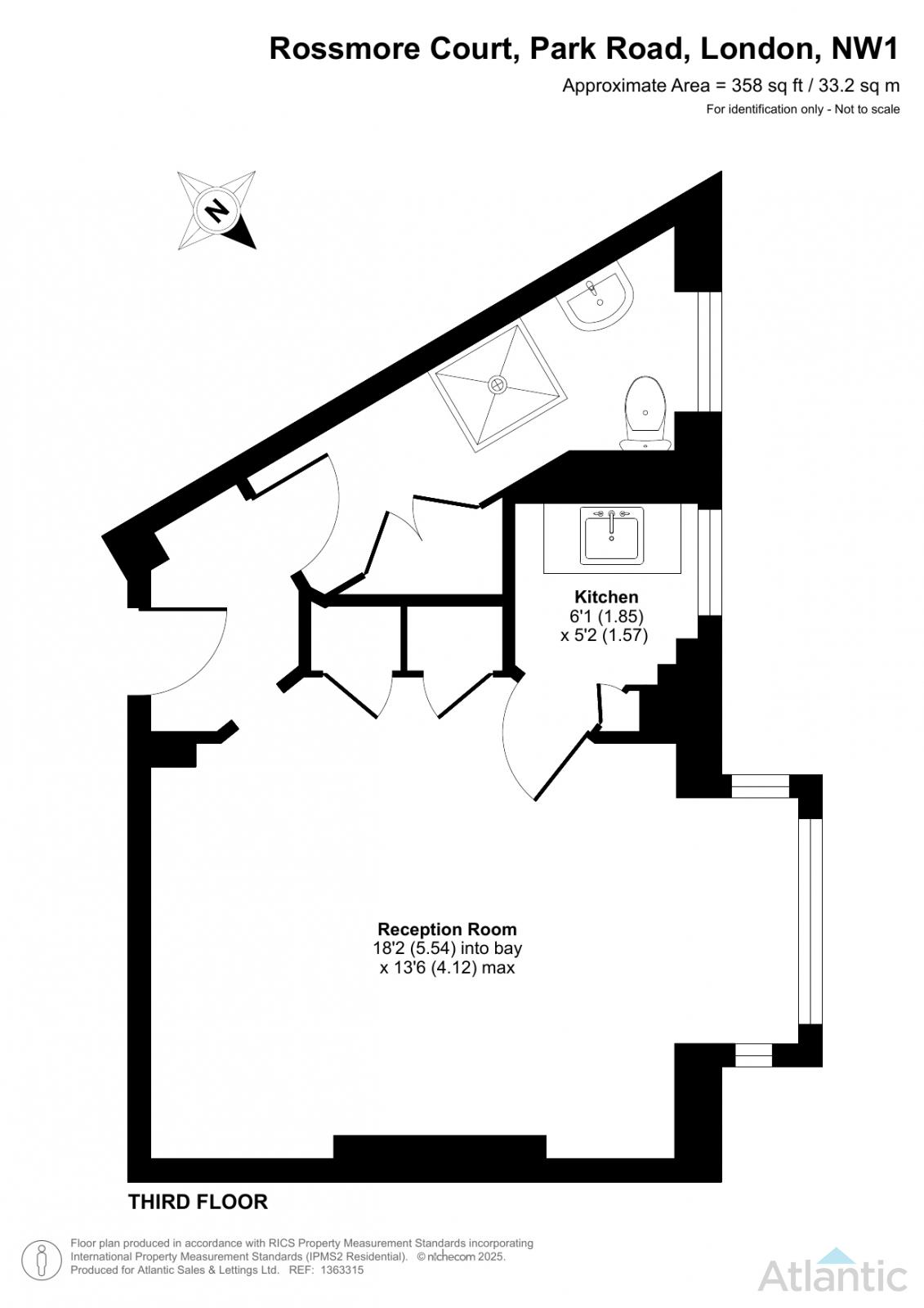 Rossmore Court, Park Road NW1 floorplan