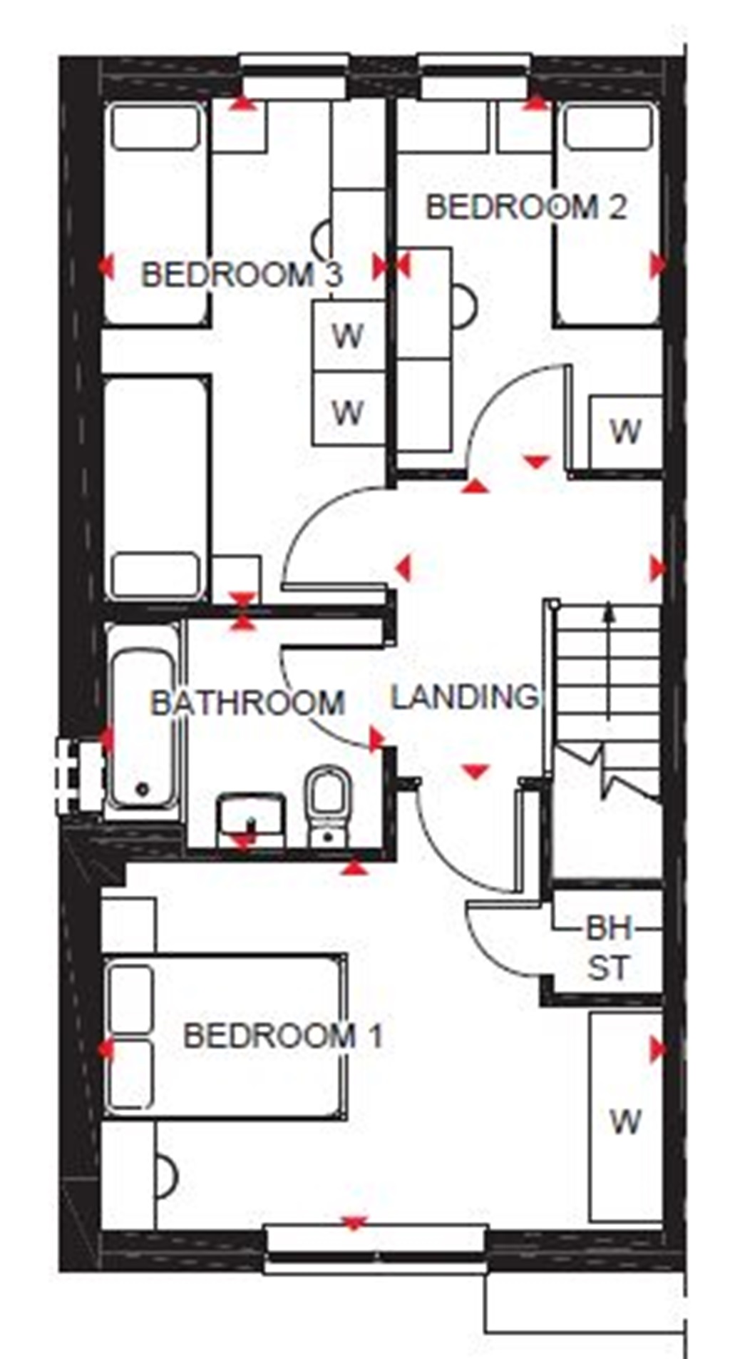 "Woodbury" at Lydiate Lane, Thornton, Liverpool L23, 3 bedroom end