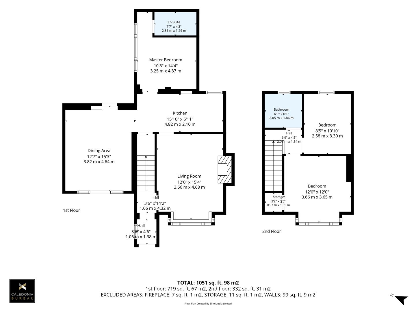 12, Millburn Avenue, Clydebank floorplan