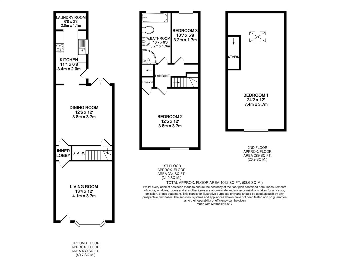 3 Bedrooms Town house for sale in Clifton Road, Ruddington, Nottingham NG11