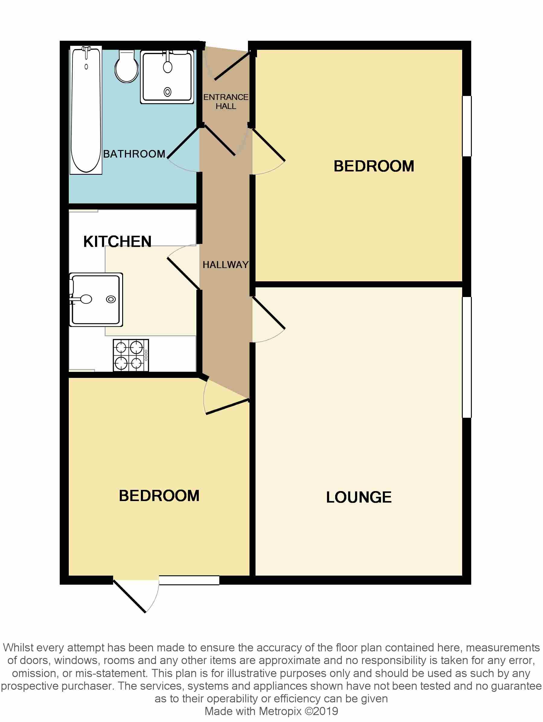 Apartment 1, Dorville House, Weston-Super-Mare floorplan