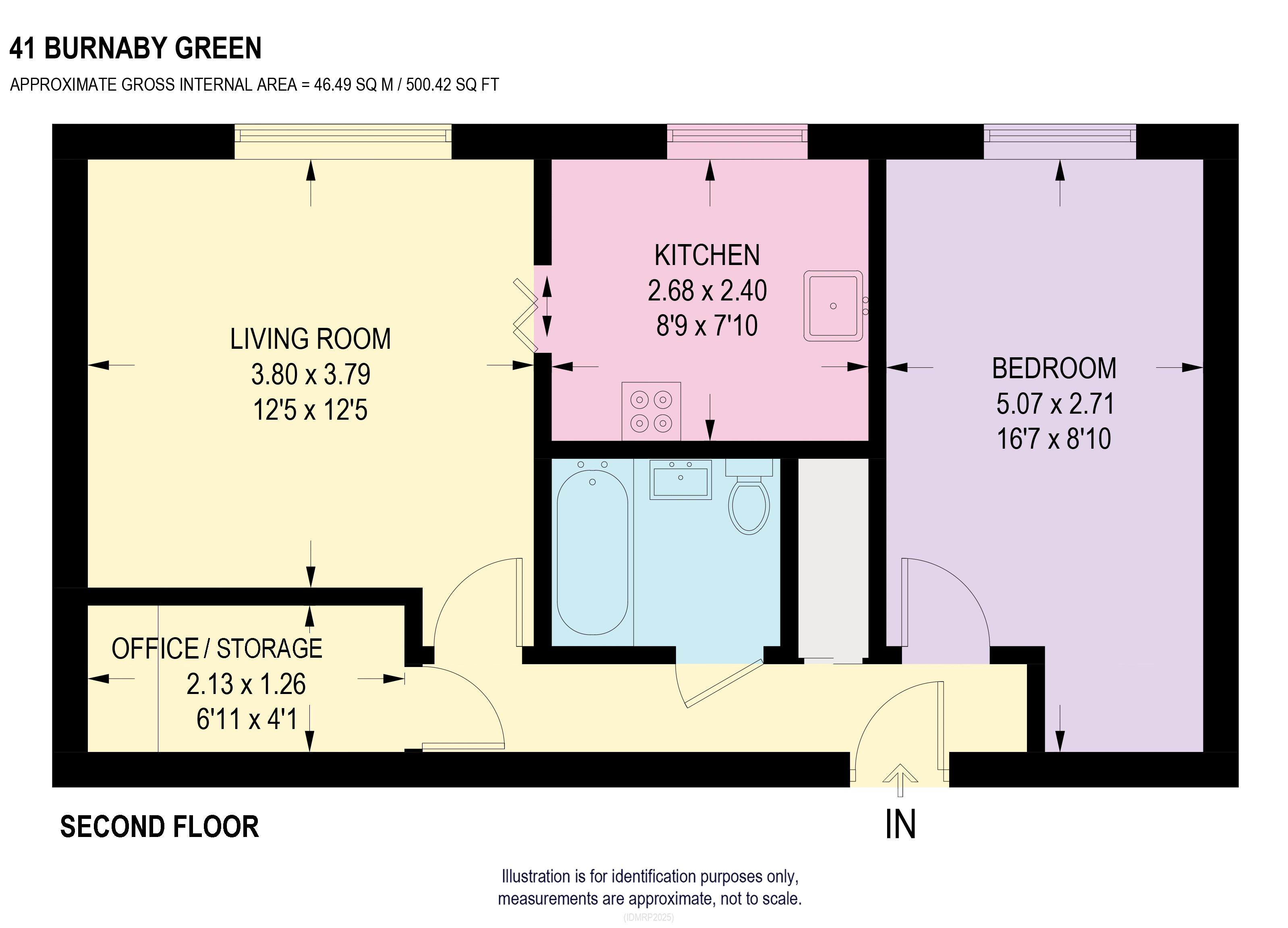 41, Burnaby Green, Sheffield floorplan