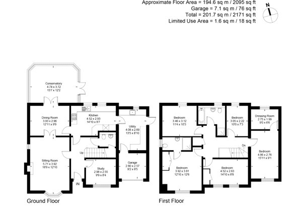 4, Woodfield Close, Newbury floorplan