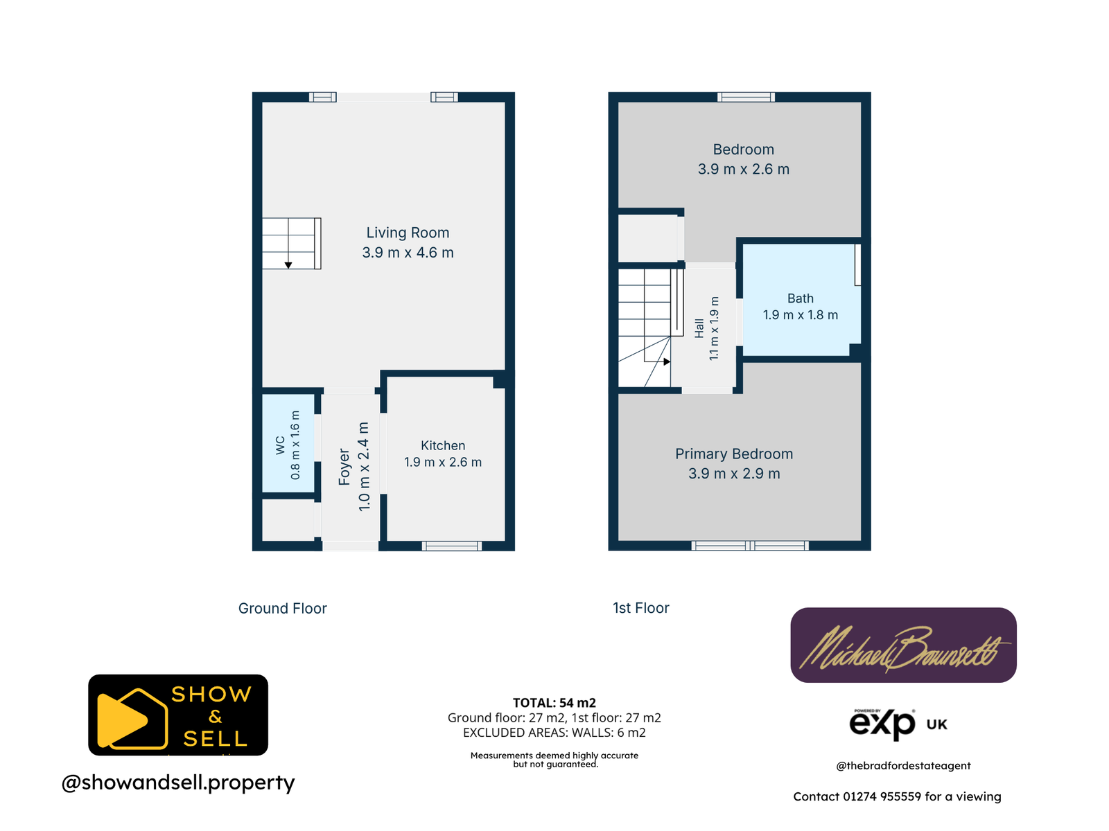 Fern Ave, Bradford floorplan