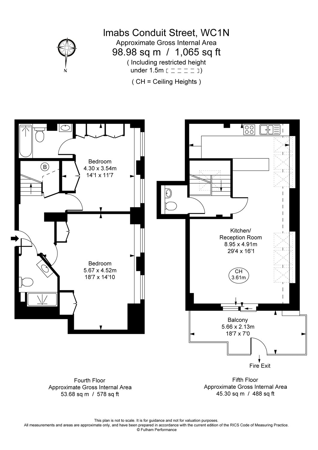 2 Bedrooms Flat for sale in Lambs Conduit Street, Holborn WC1N