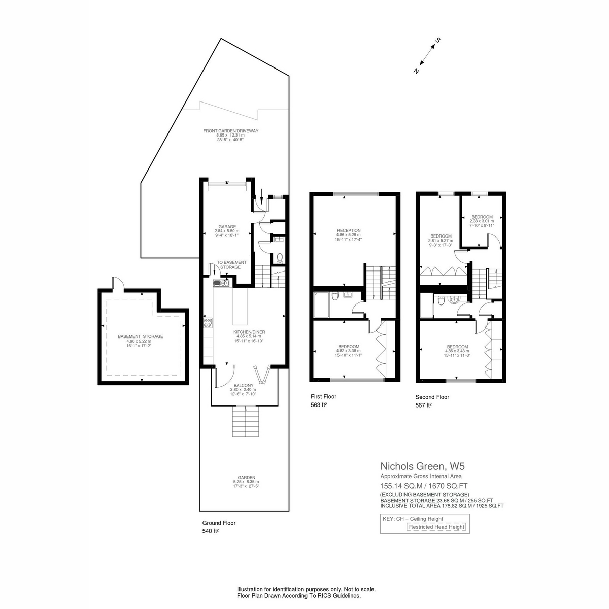 16 Nichols Green, Montpelier Road, London floorplan