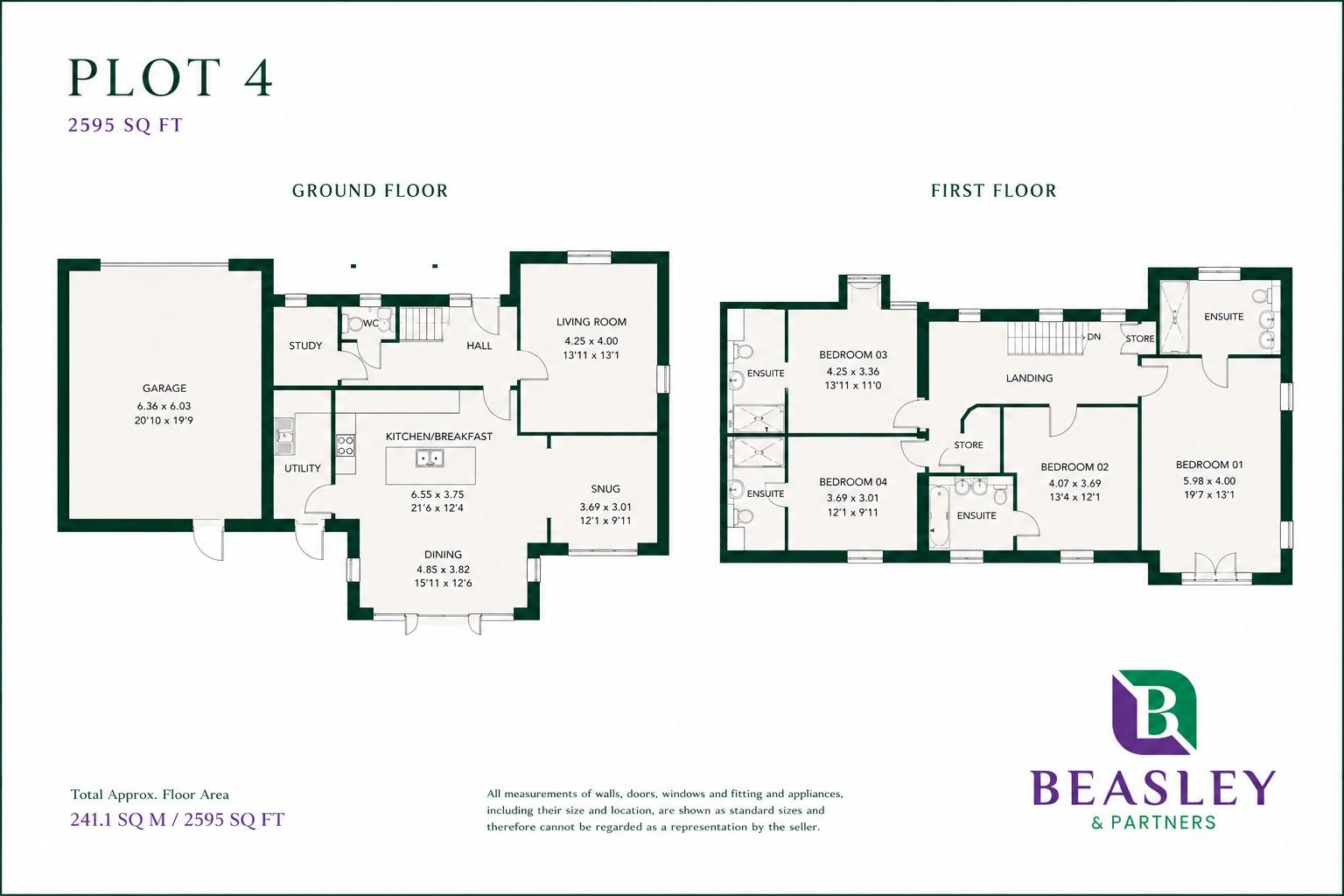 Plot D, Water Hall Farm, Woburn Sands floorplan