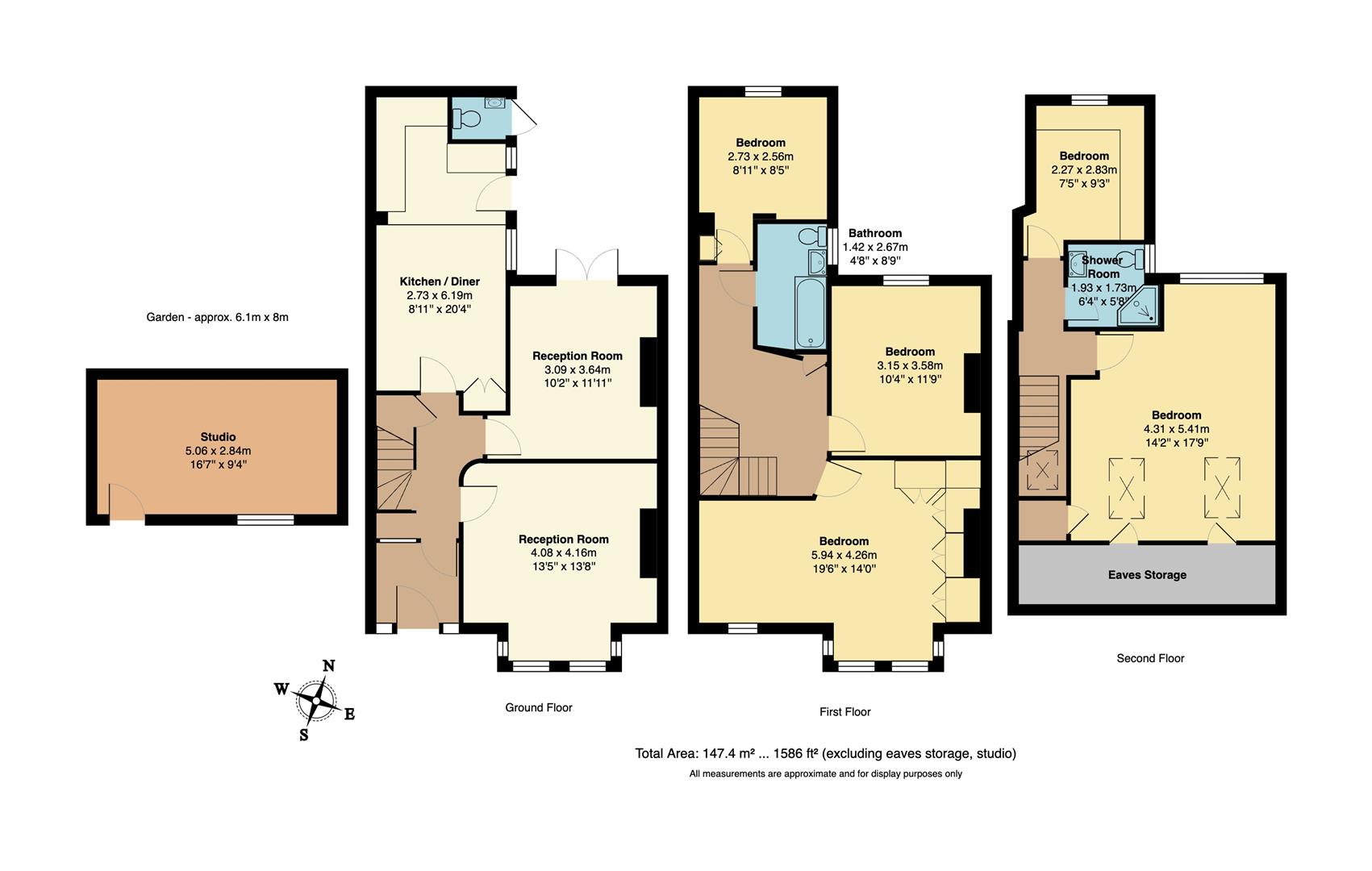 23, Vincent Road, Highams Park floorplan