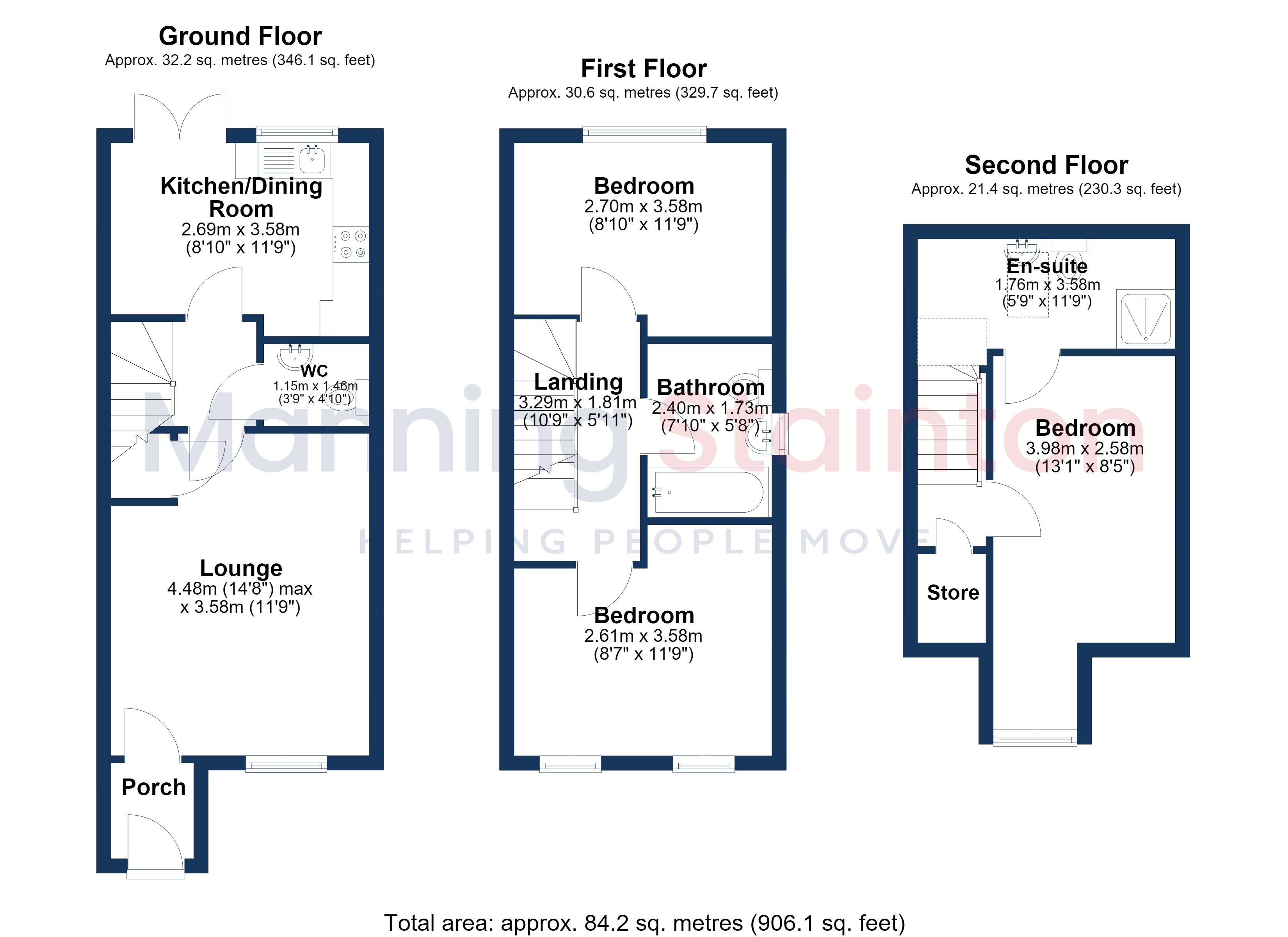 11, Seven Hill Way, Leeds floorplan