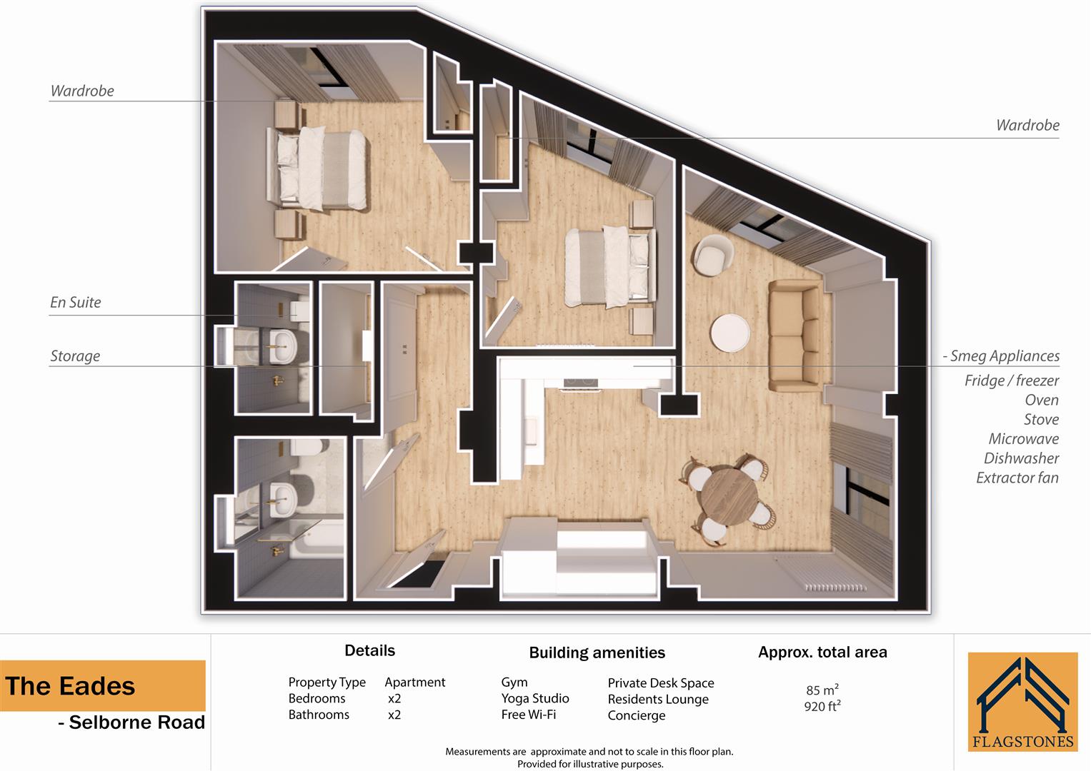 898989, 11 Selborne Road, London floorplan