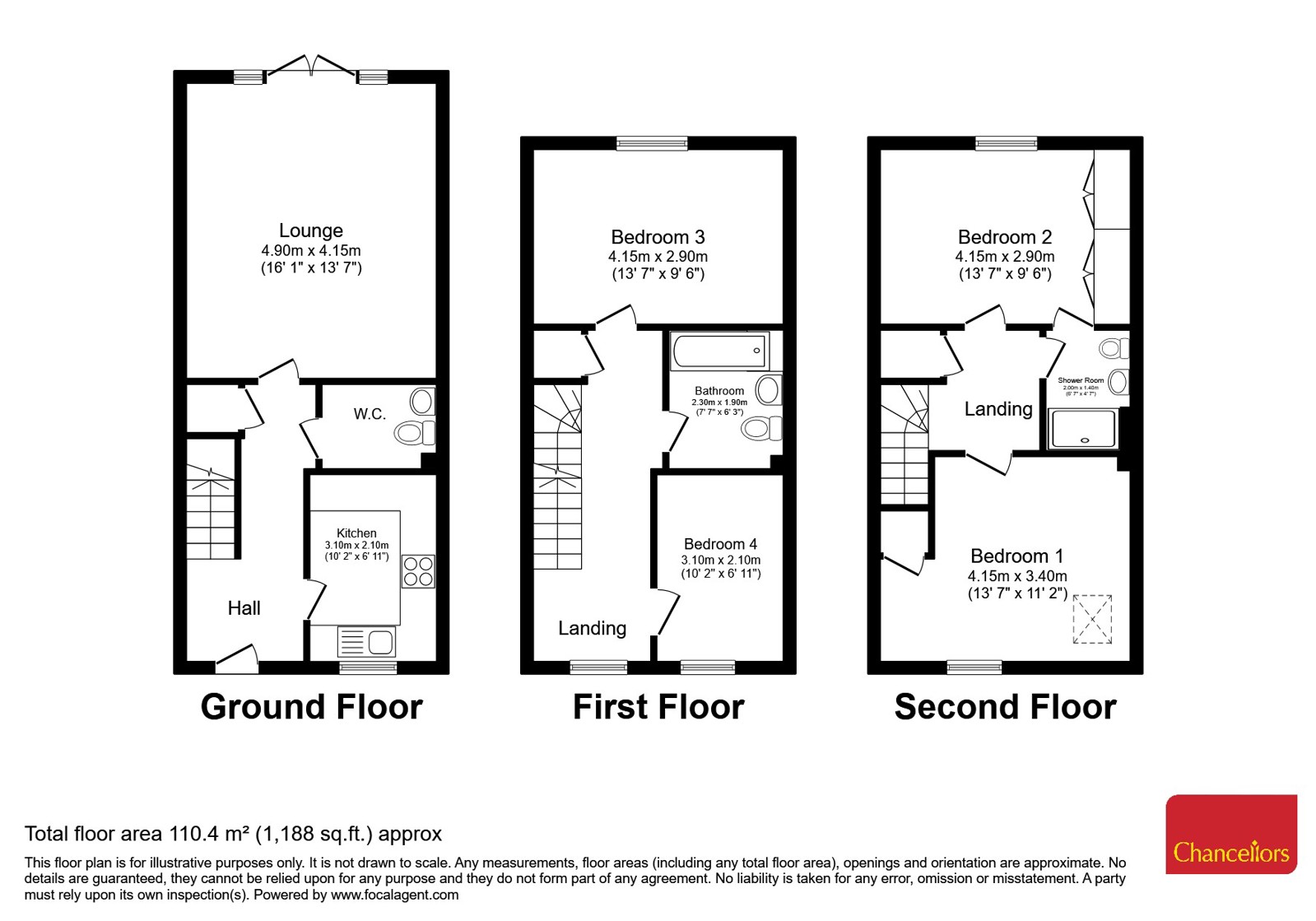 24, Dormie Close, Hampshire floorplan