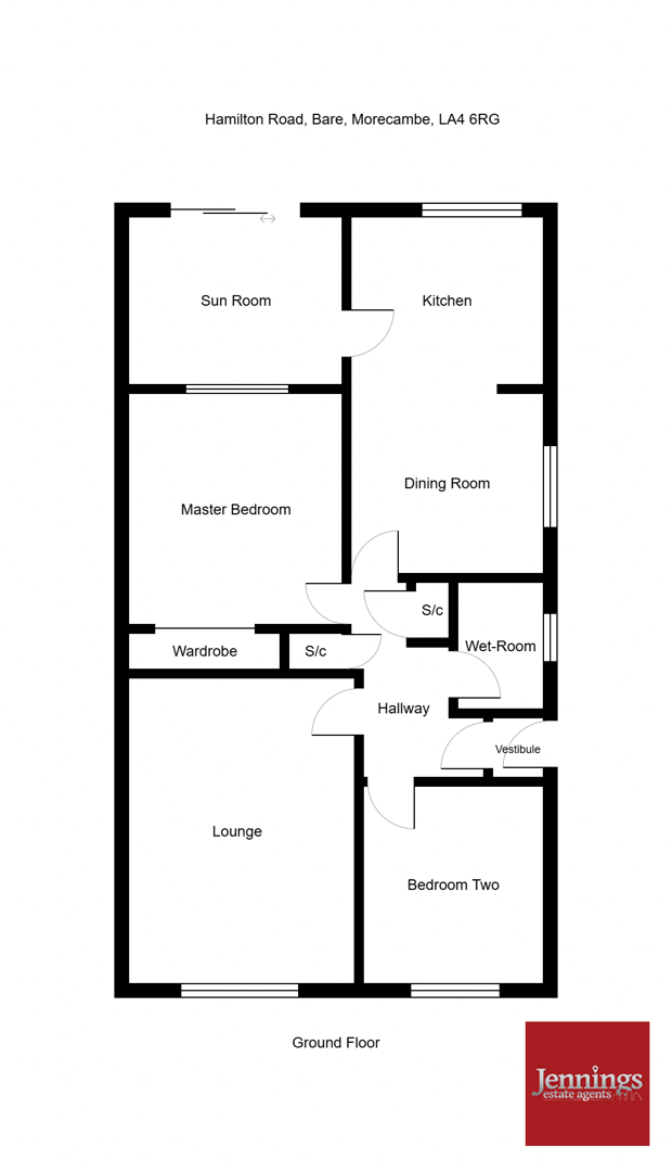 11, Hamilton Road, Morecambe floorplan