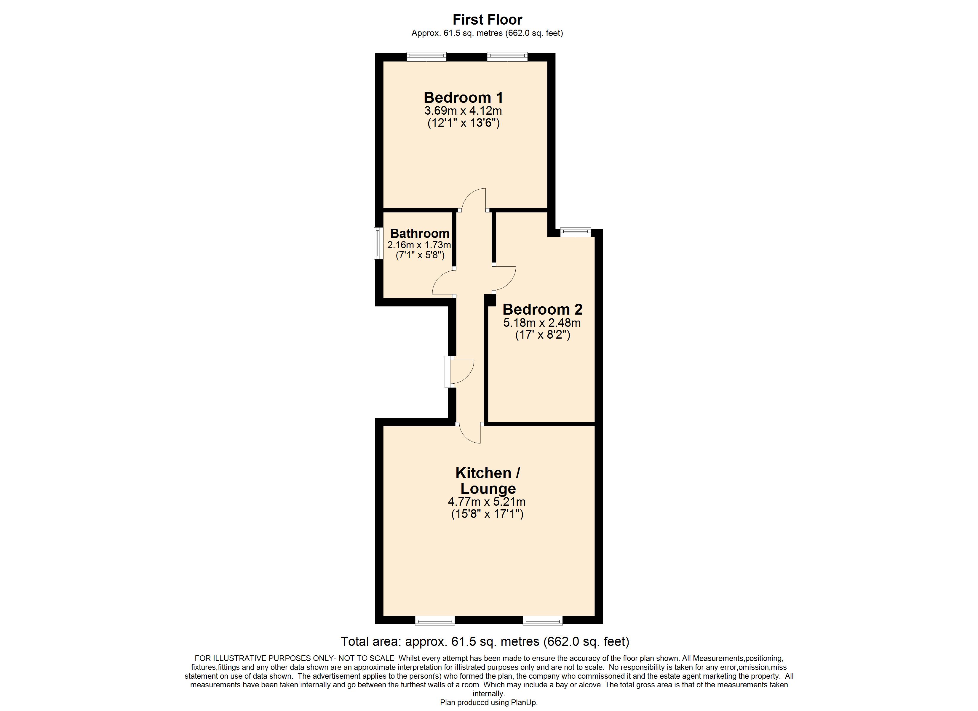 Hook Road, Surbiton floorplan