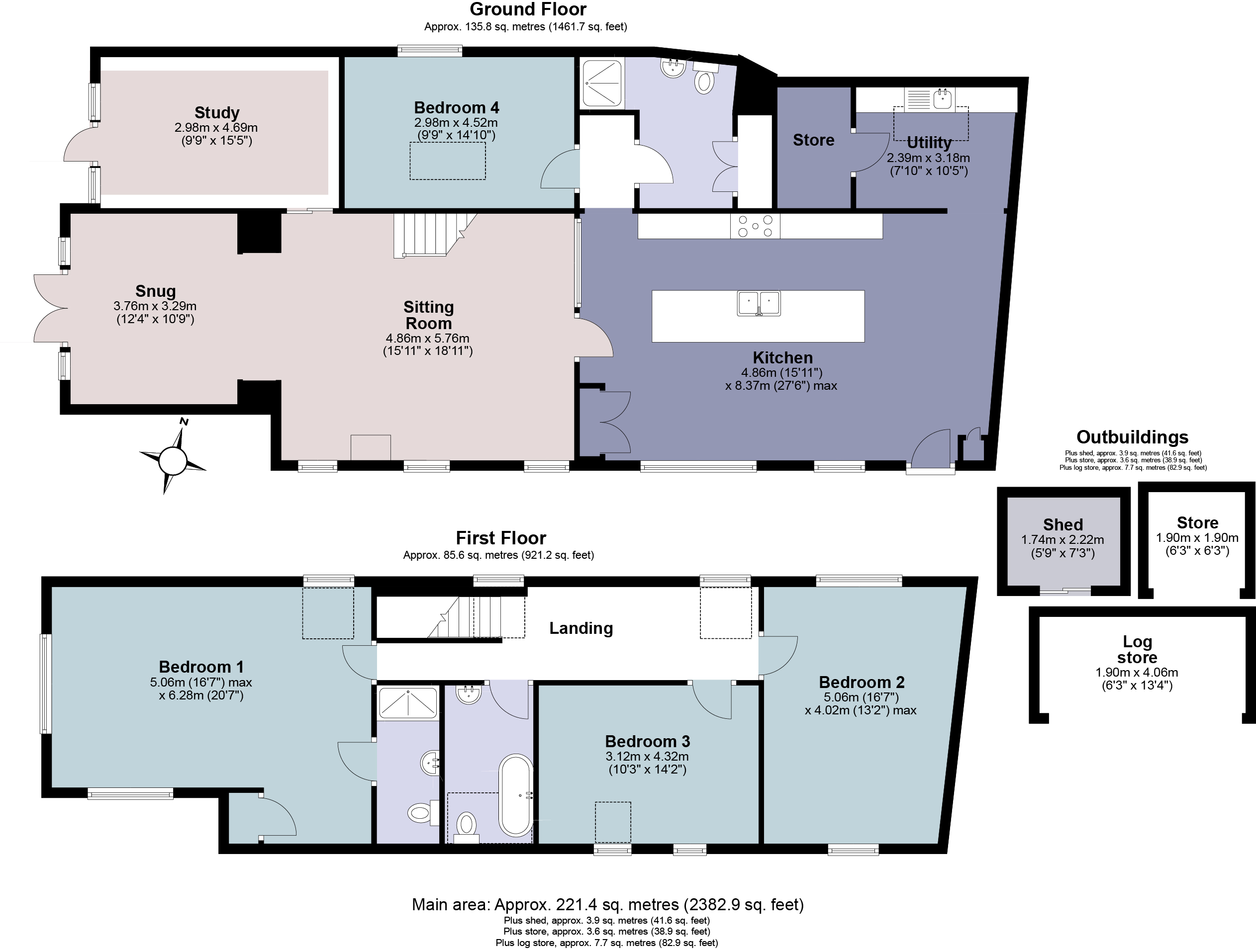 Kimberley,, Collins Road, Devon floorplan