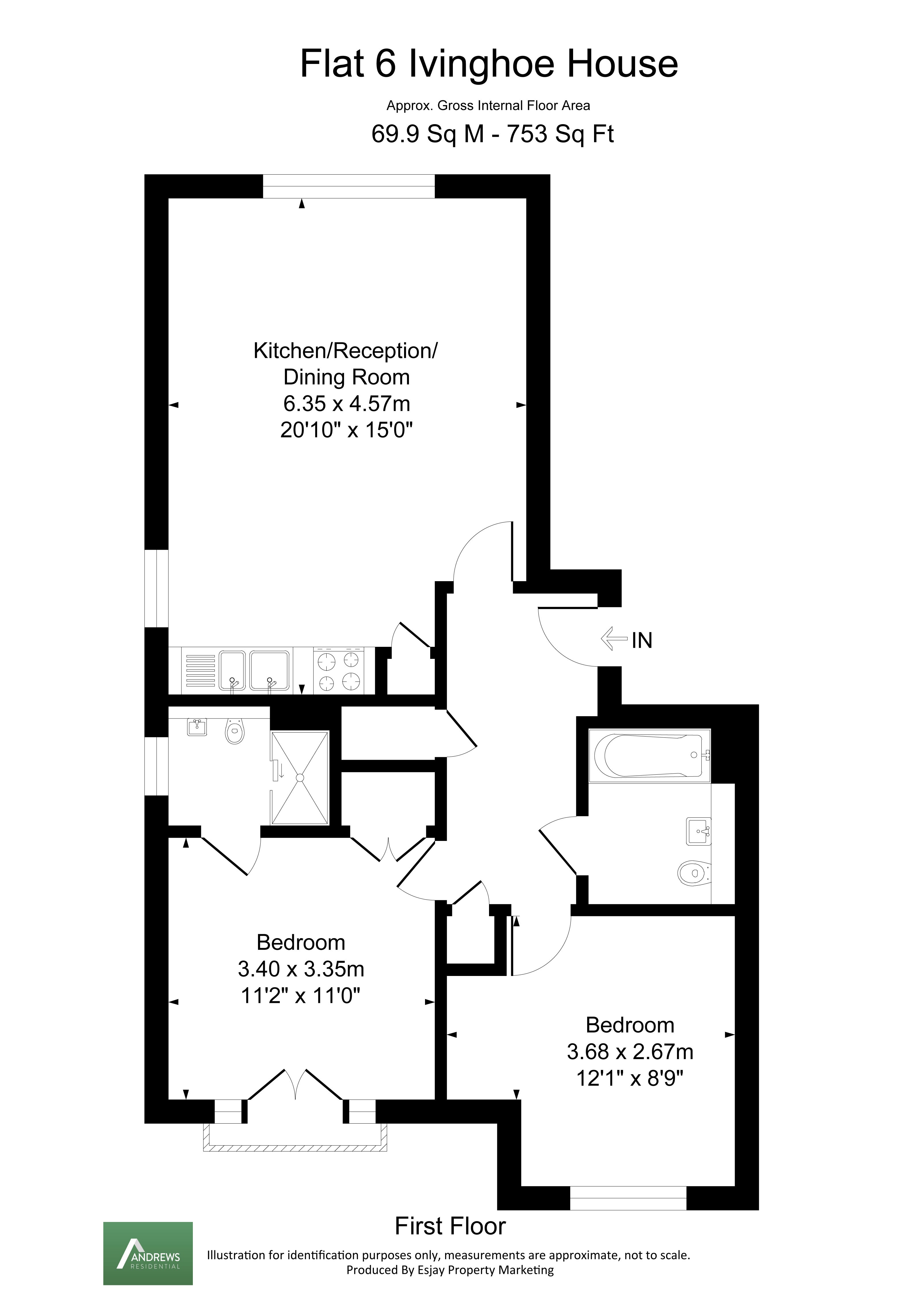 Church Road, Uxbridge floorplan