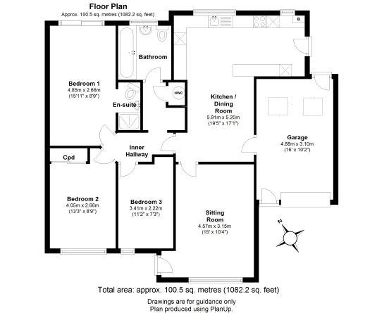 3 Bedrooms Bungalow for sale in Barrington, Cambridge CB22