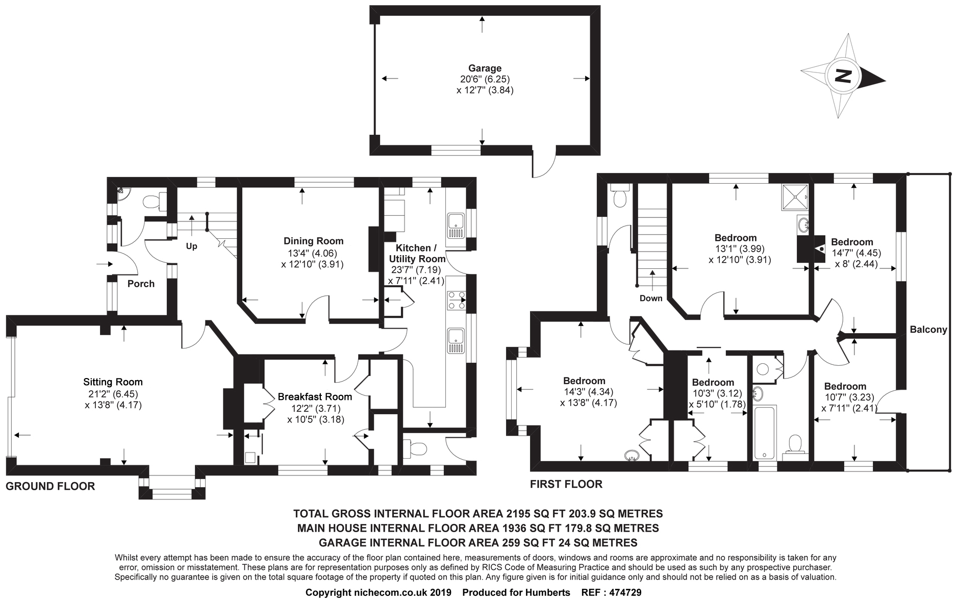 5 Bedrooms Detached house for sale in Sandy Lane, East Grinstead, West Sussex RH19