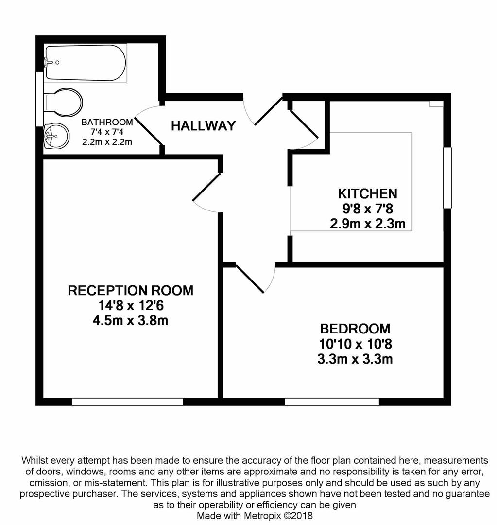 1 Bedrooms Flat to rent in Rockingham Parade, Uxbridge UB8