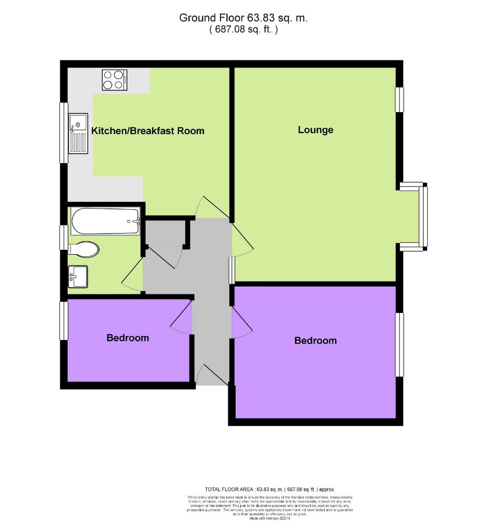 2 Bedrooms Flat to rent in Bond Road, Rainham, Gillingham ME8