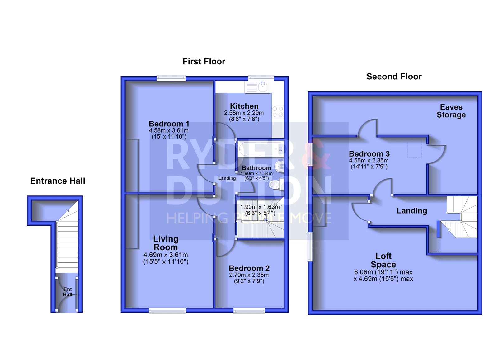 194A, Newchurch Road, Rossendale floorplan
