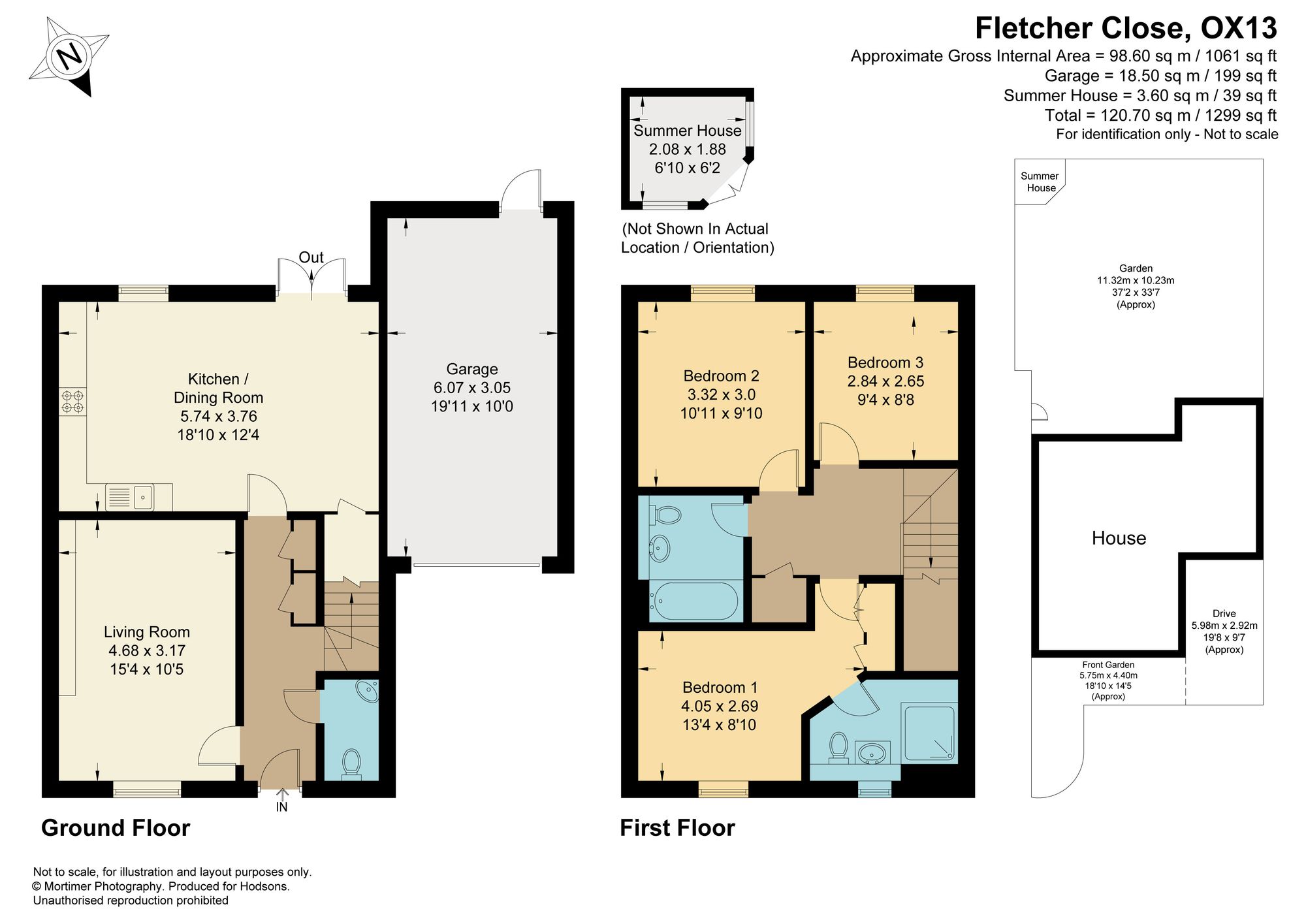 7 Fletcher Close, Abingdon floorplan
