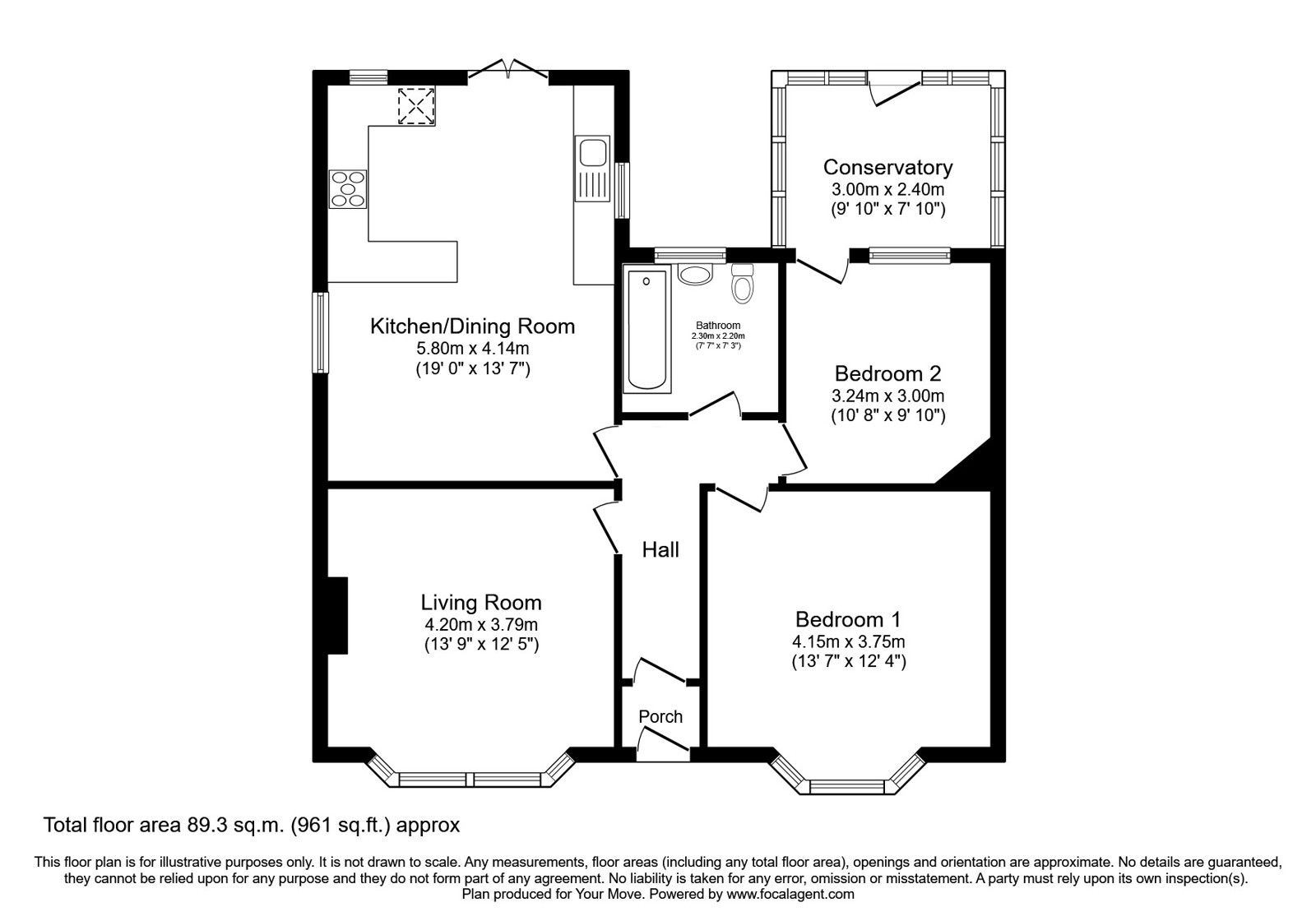 Preston Old Road, Lancashire floorplan