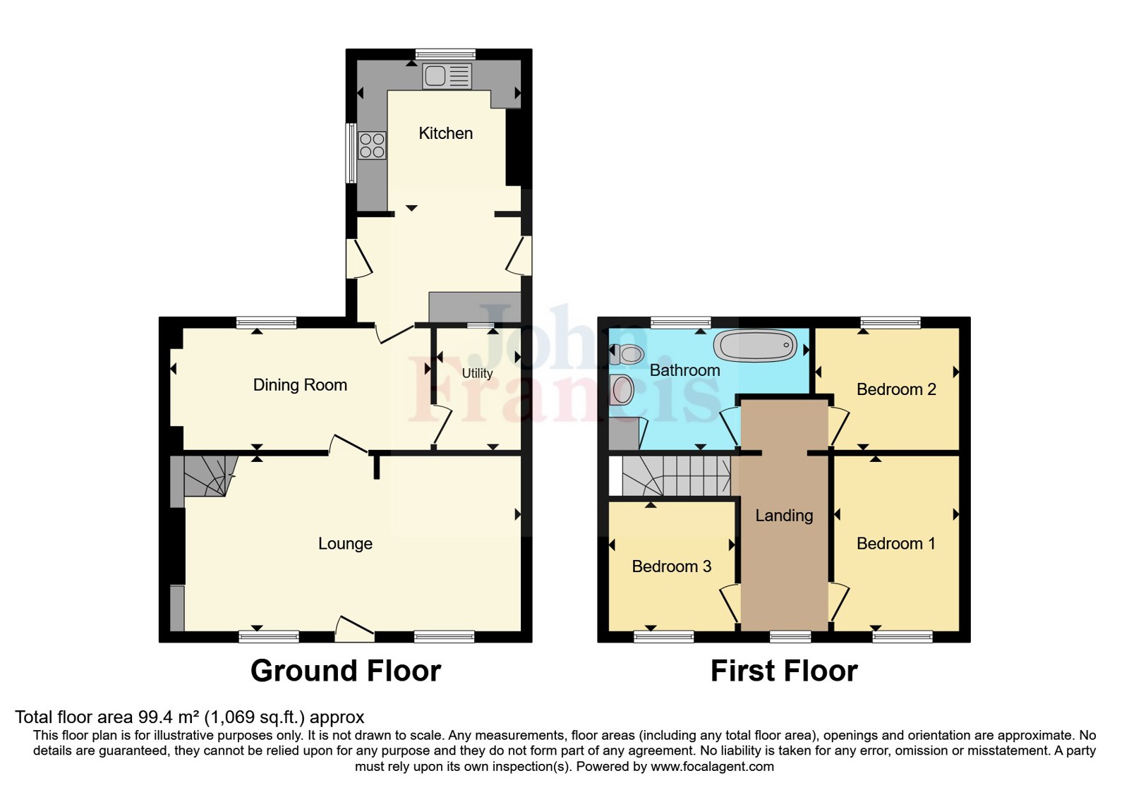 1, Caehopkin Cottage, Abercrave floorplan