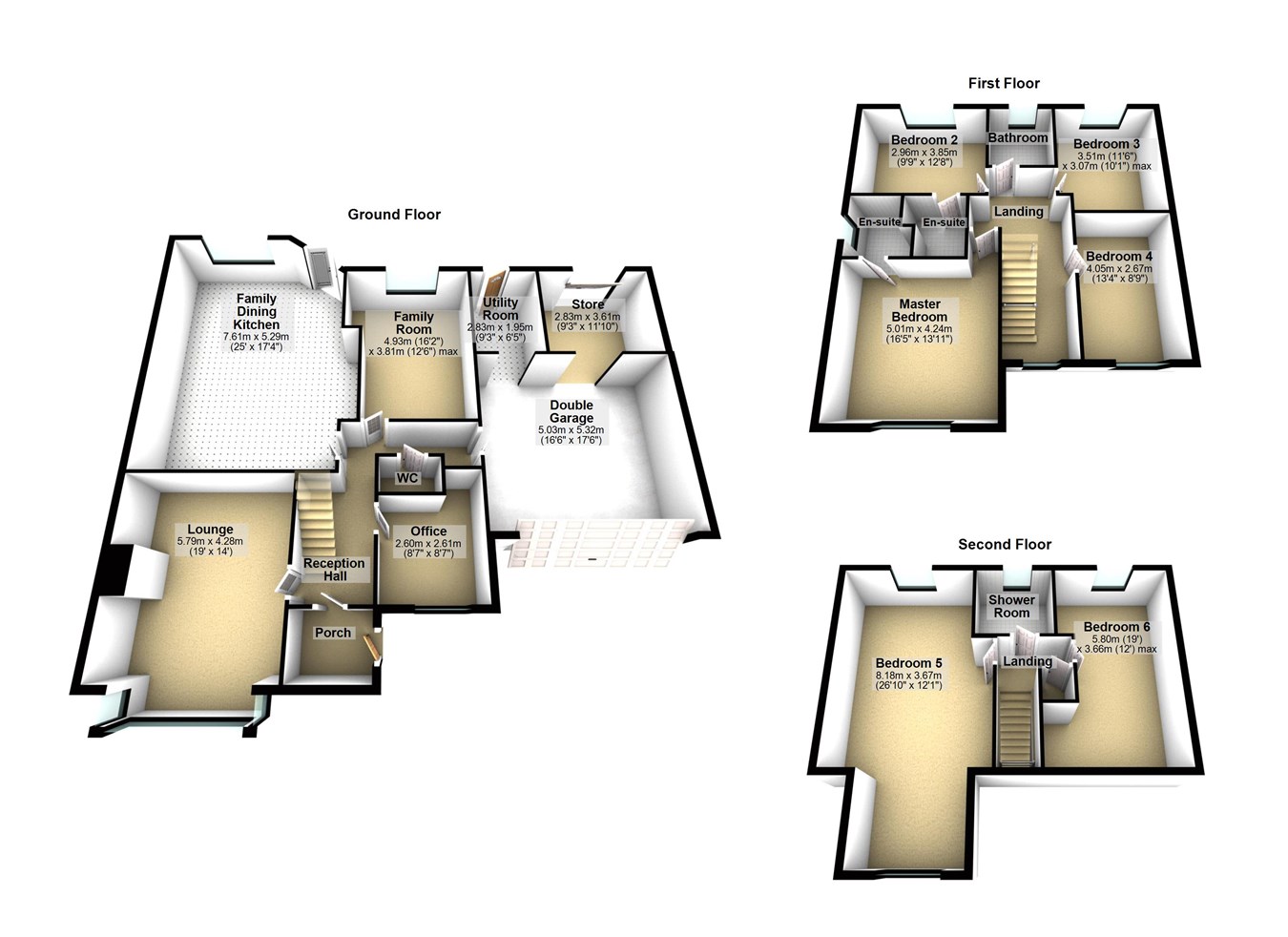 6 Bedrooms Detached house for sale in Grenoside View, Highburton, Huddersfield HD8