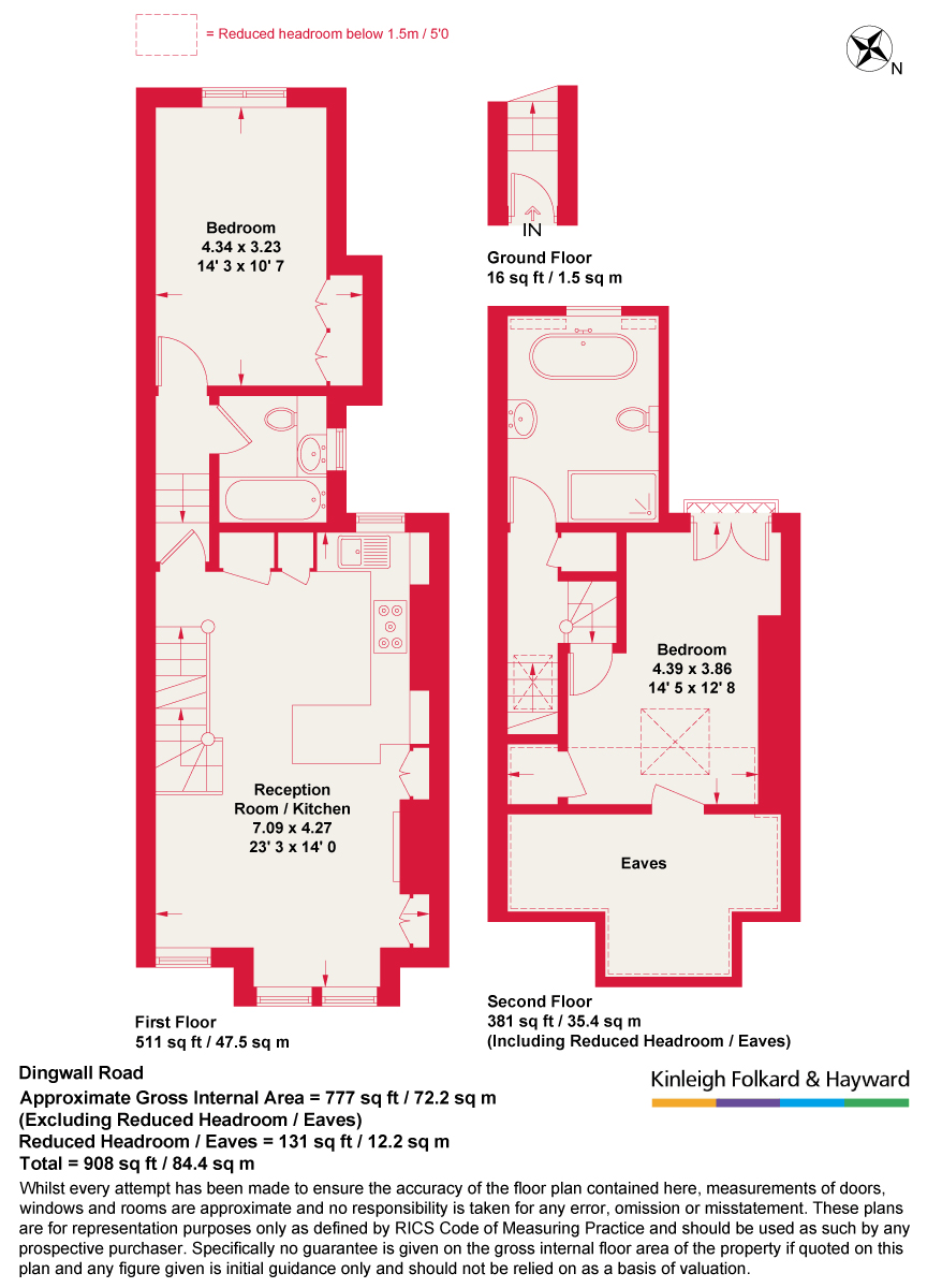 21A,, Dingwall Road, London floorplan