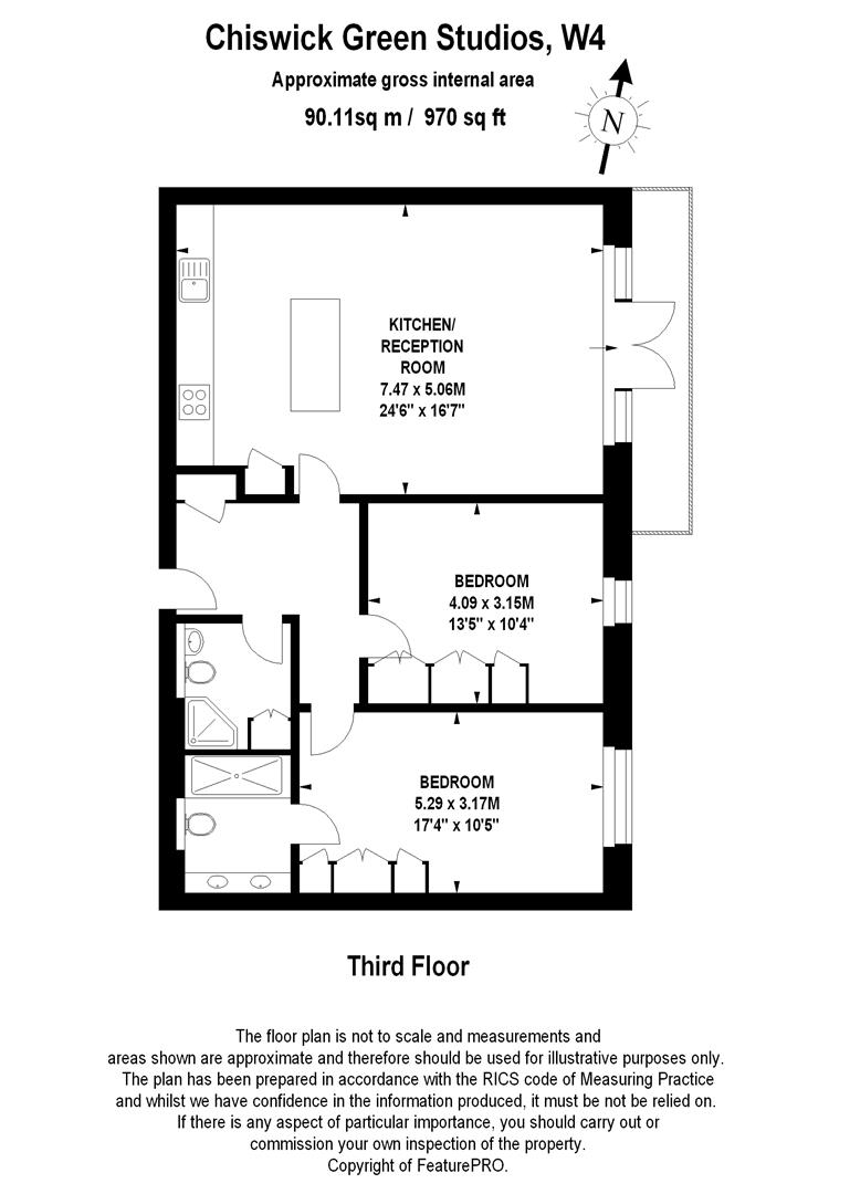 Chiswick Green Studios, London W4, 2 bedroom flat for sale 64809321