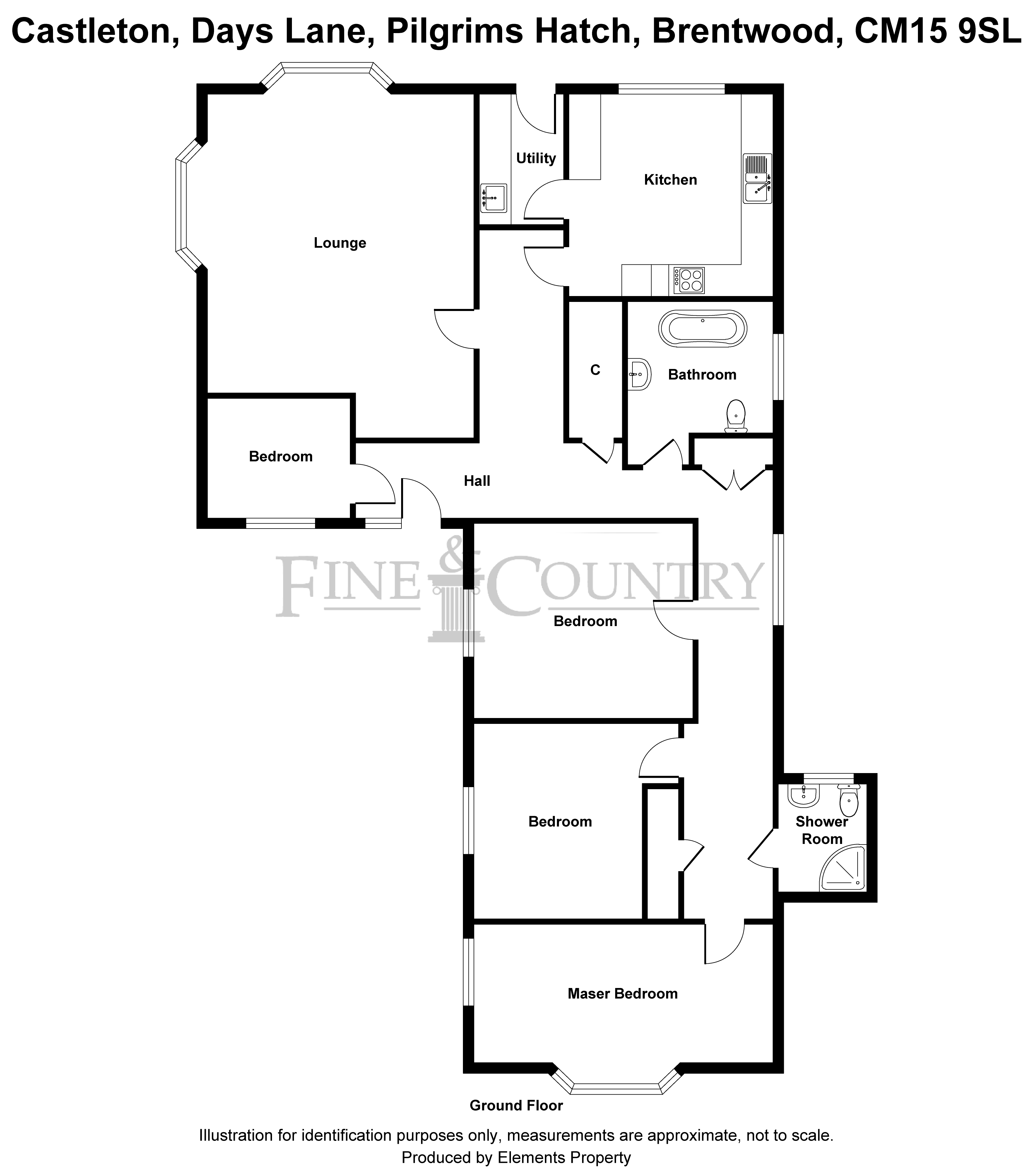 Days Lane, Brentwood, Essex CM15, 4 bedroom detached bungalow for sale