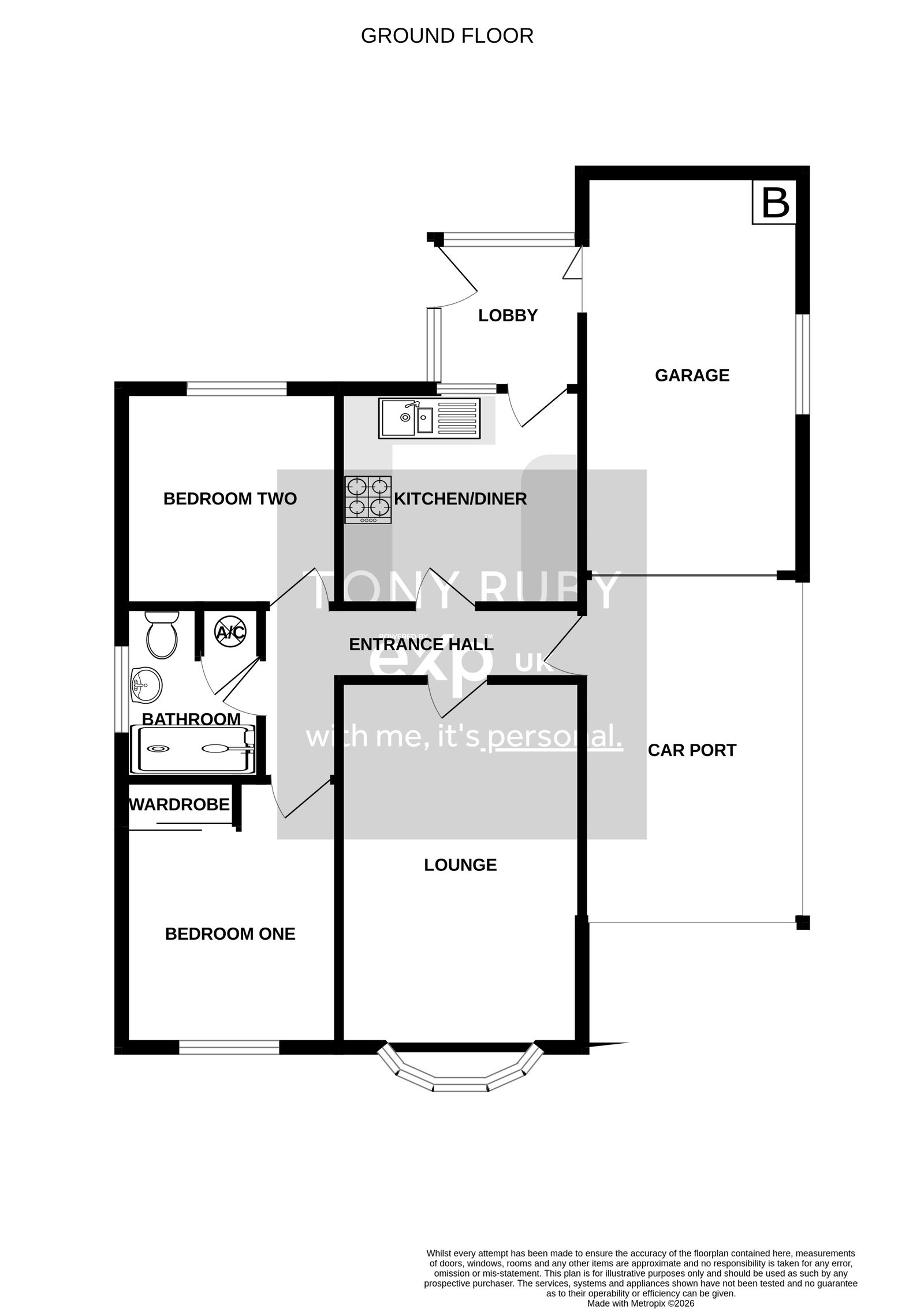 9, Bristol Close, Grantham floorplan