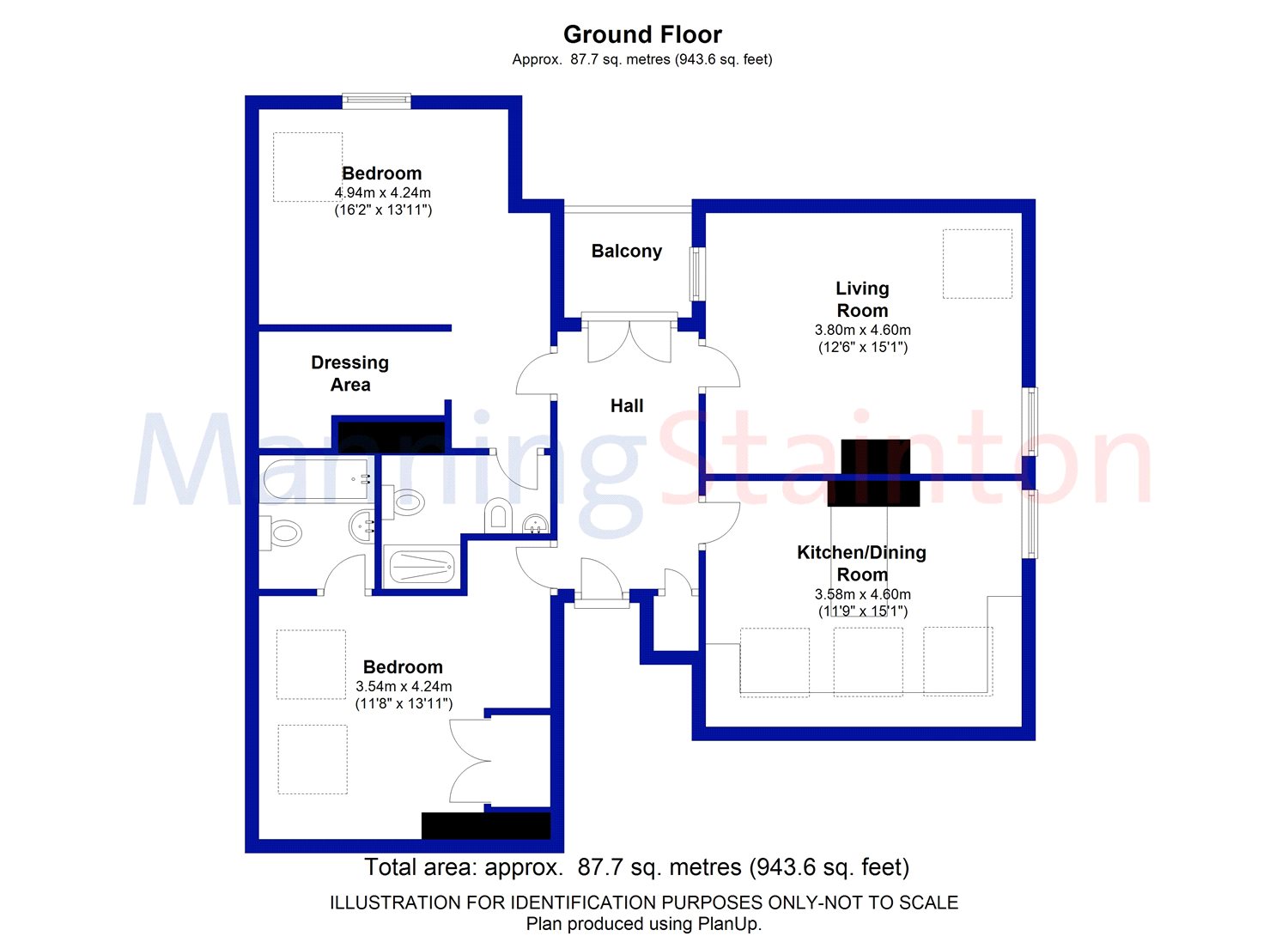 7, Old Park Court, Roundhay floorplan